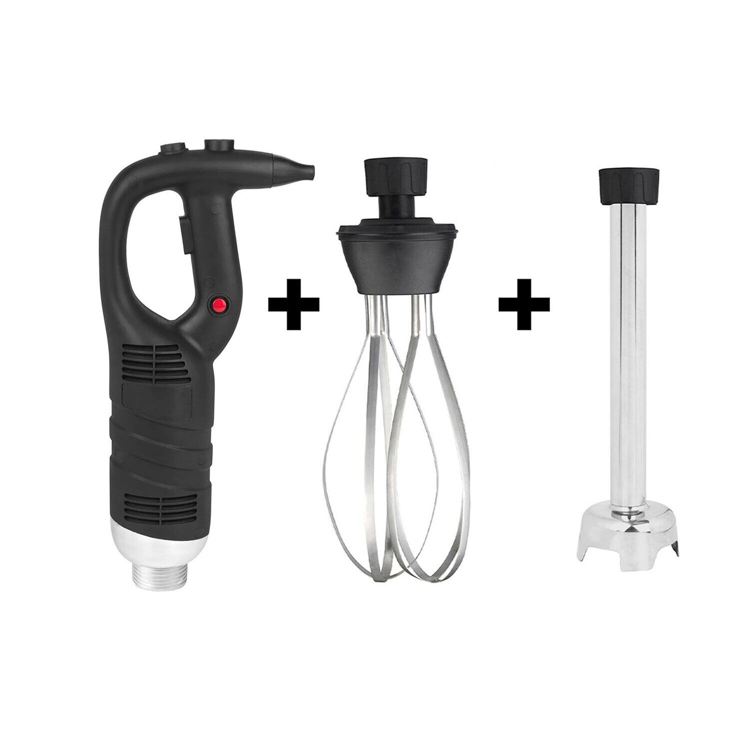Mixeur plongeant professionnel Combi - pied démontable inclus - pied 300mm & Fouet - 450 W - 1 vitesse