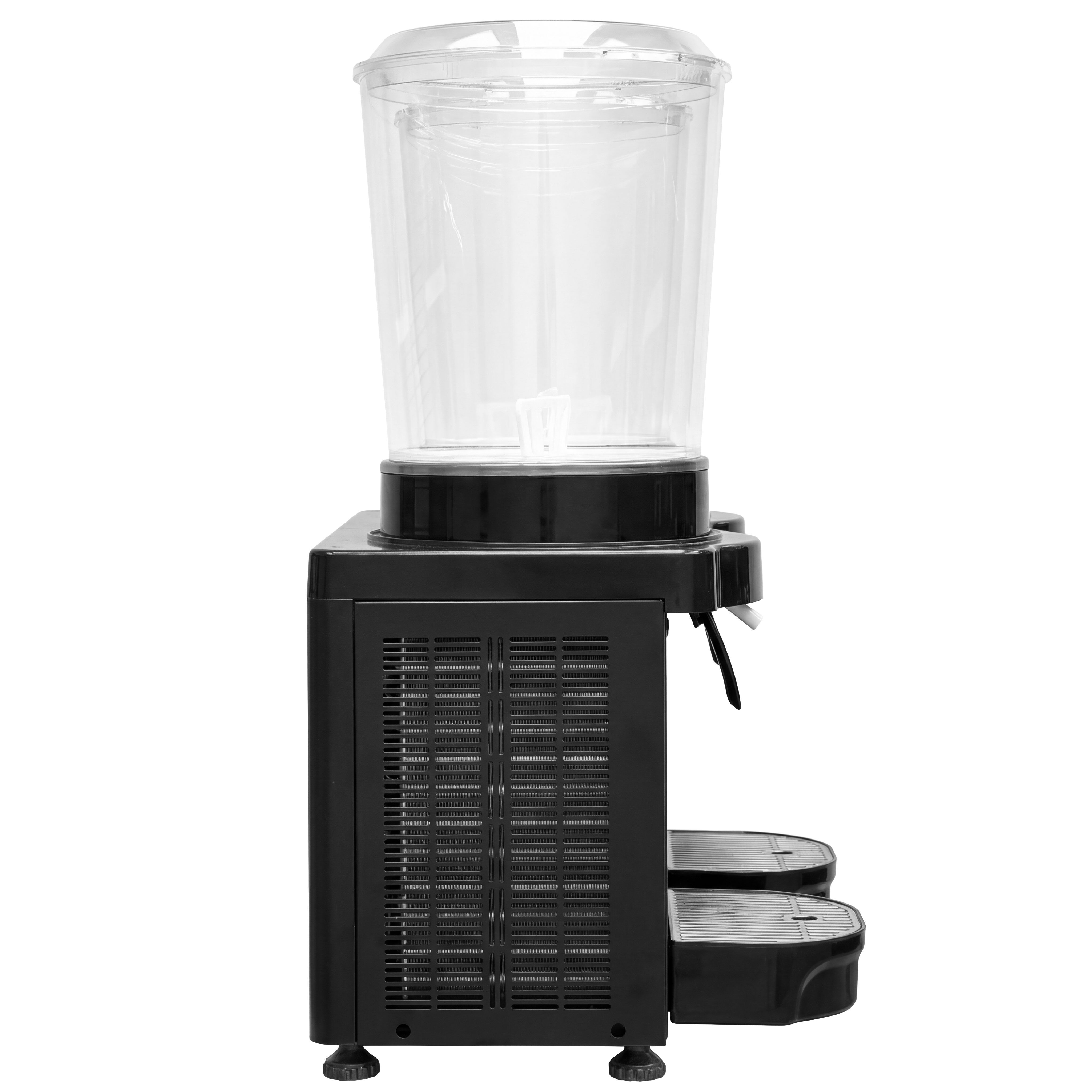 Distributeur d’Ayran / de Jus - 2x 10 Litres - 500 Watt - Noir