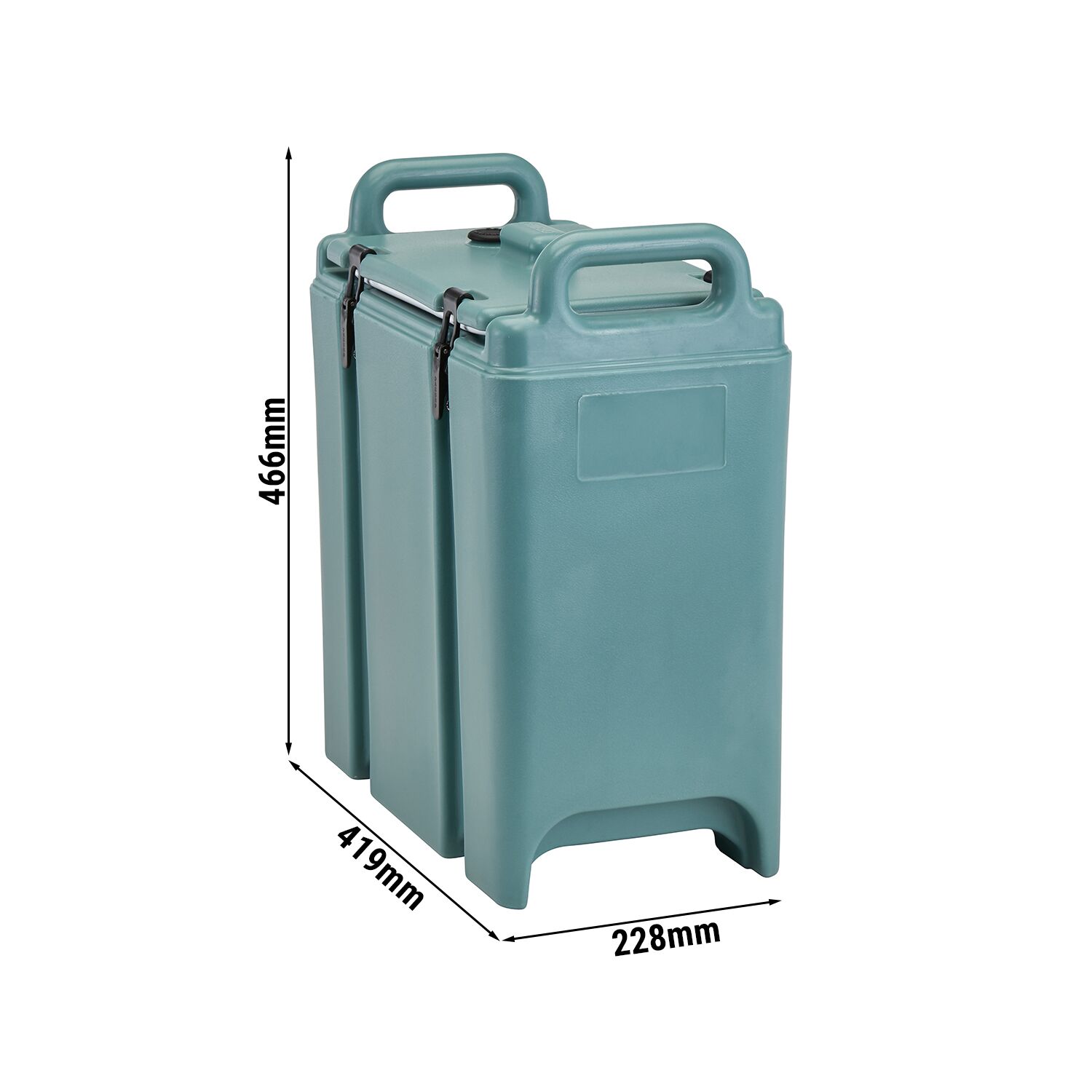 CAMBRO | CAMTAINERS® Thermobehälter für Suppen - 12,7 Liter - Schieferblau