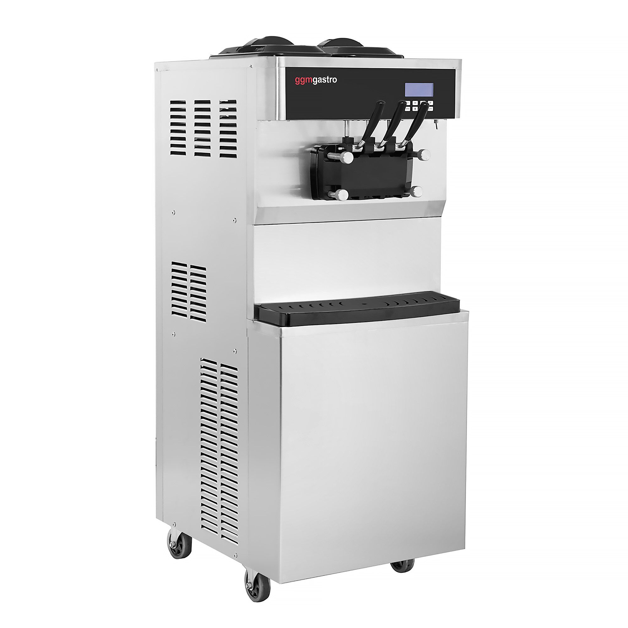 Soft ice cream machine - 26-30 litres/h - 2.1 kW - for 3 flavours (2 & Mix function)