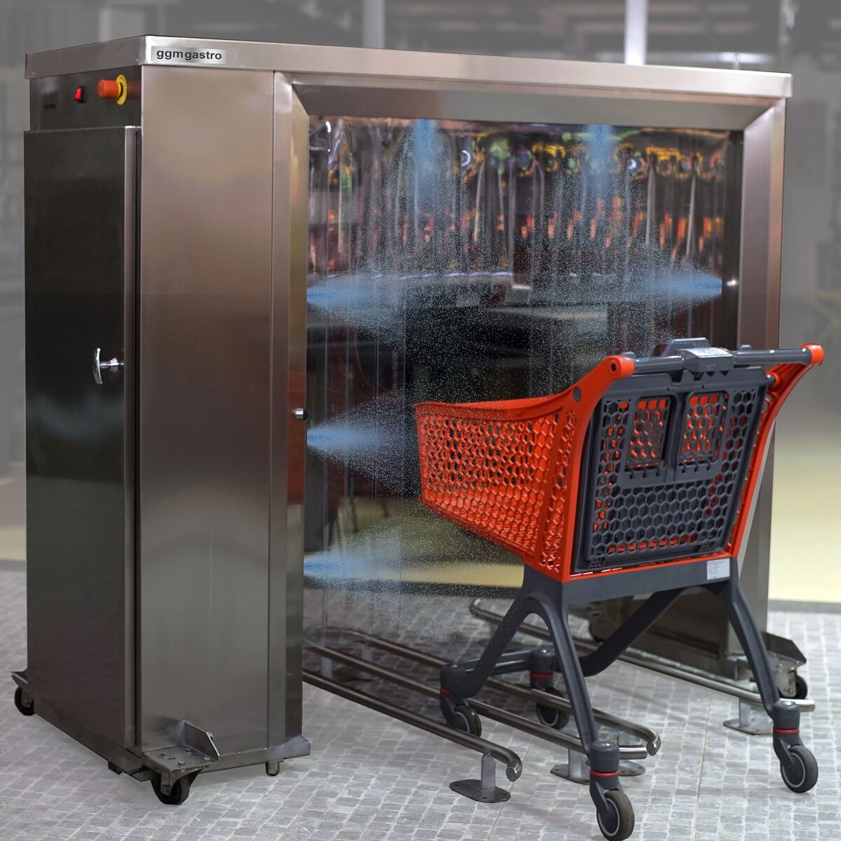 Commercial Disinfection System - 36L - 50W - Stainless Steel - 1830x850x1640mm