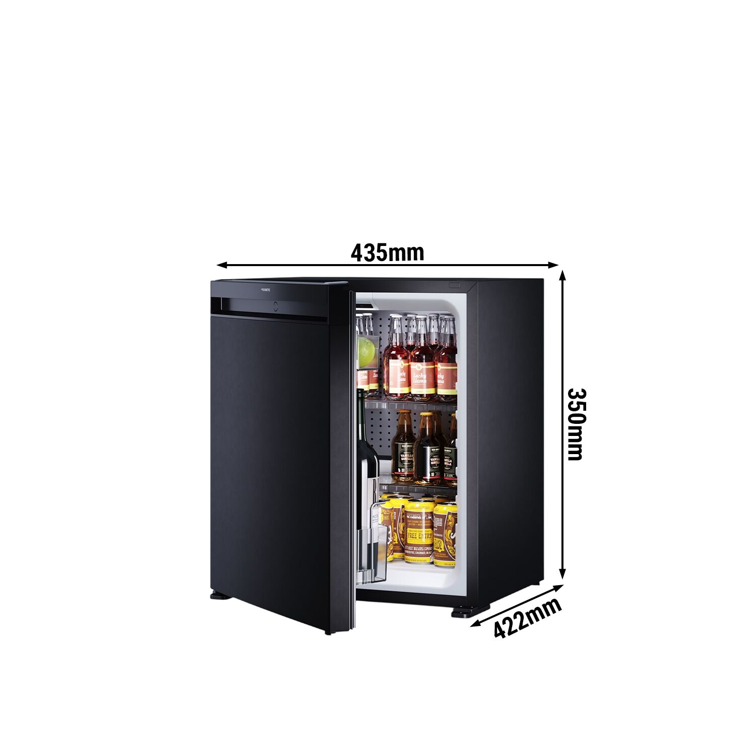 DOMETIC | Frigider minibar – RH 418 NTE – 422 mm – 20 litri – cu 1 ușă și balamale pe stânga