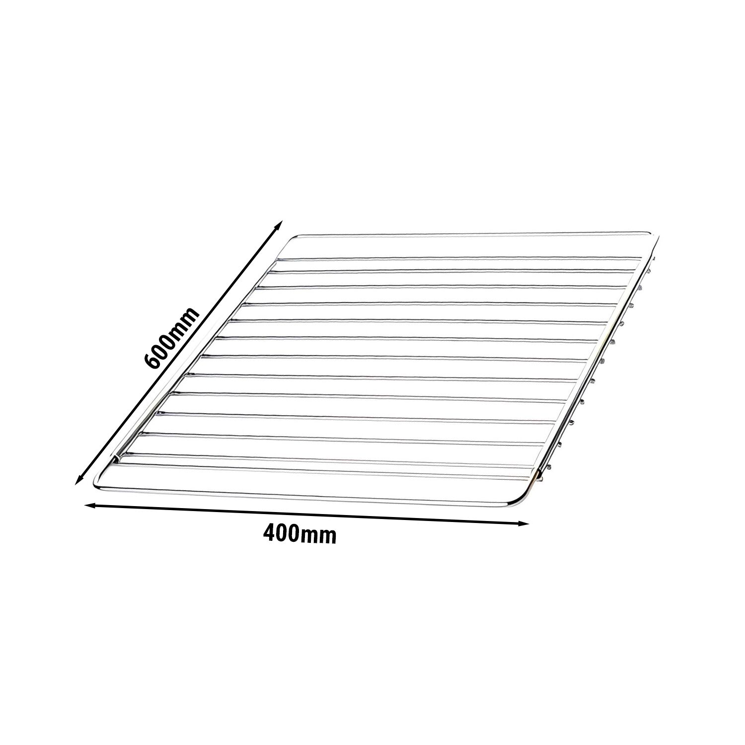 Grille de four - Chromé - 399x605mm