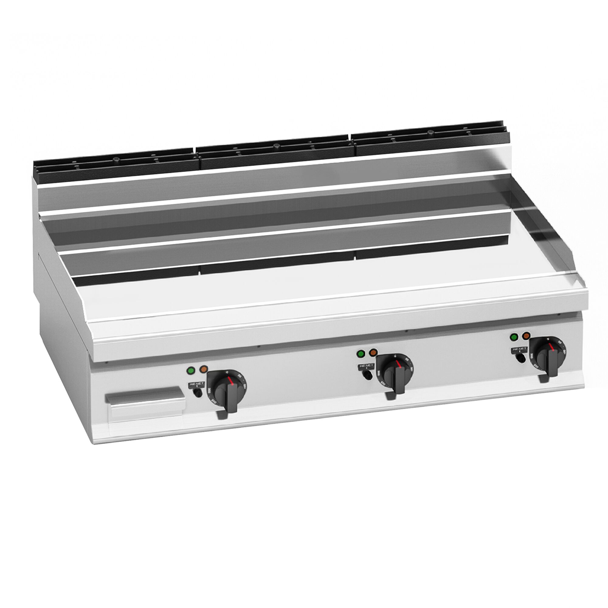 Plaque de cuisson électrique - 14,4 kW - lisse - avec finition brillante