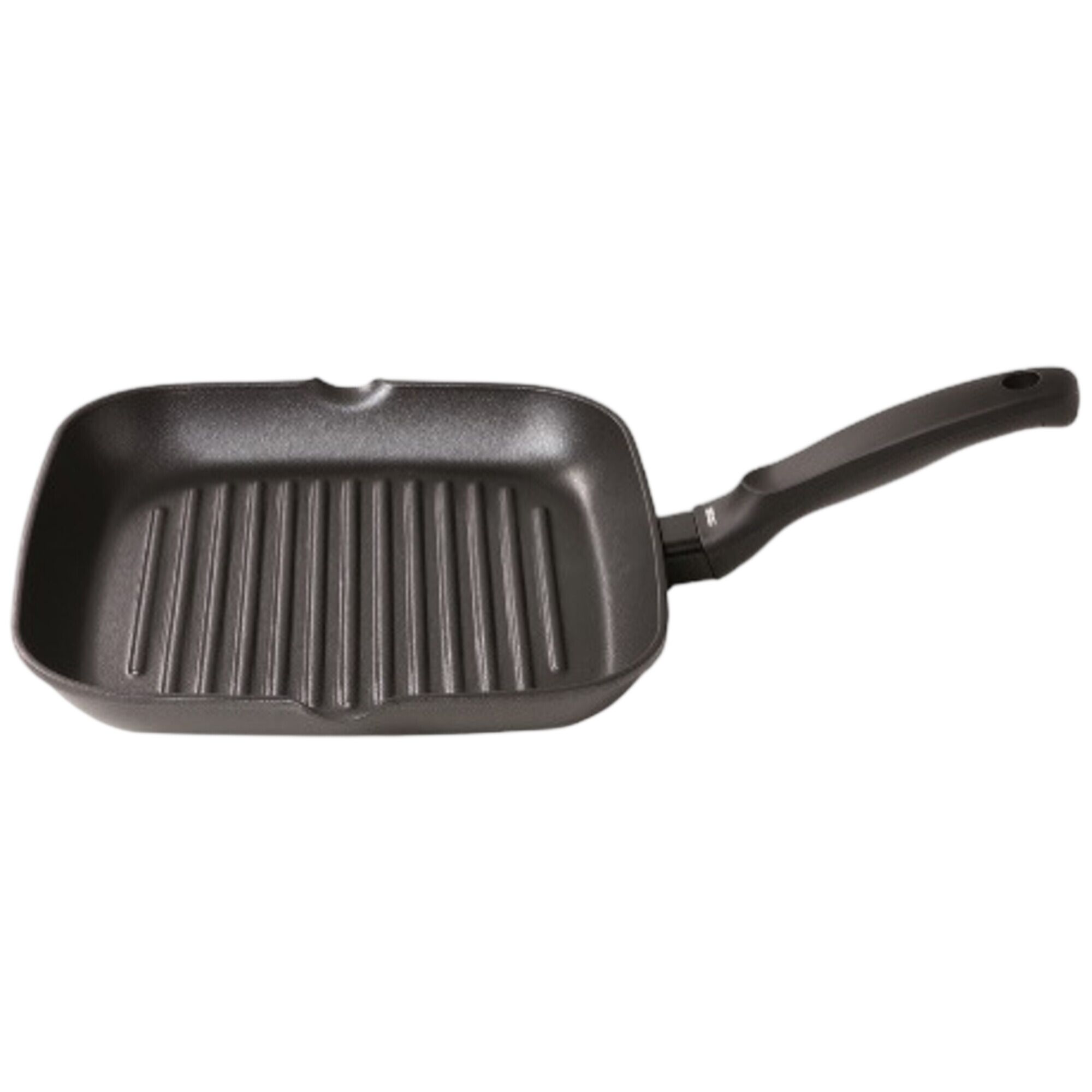Plaque de cuisson PREMIUM - Compatible avec les plaques à induction - 260 x 260 mm - avec poignée fixe en bakélite