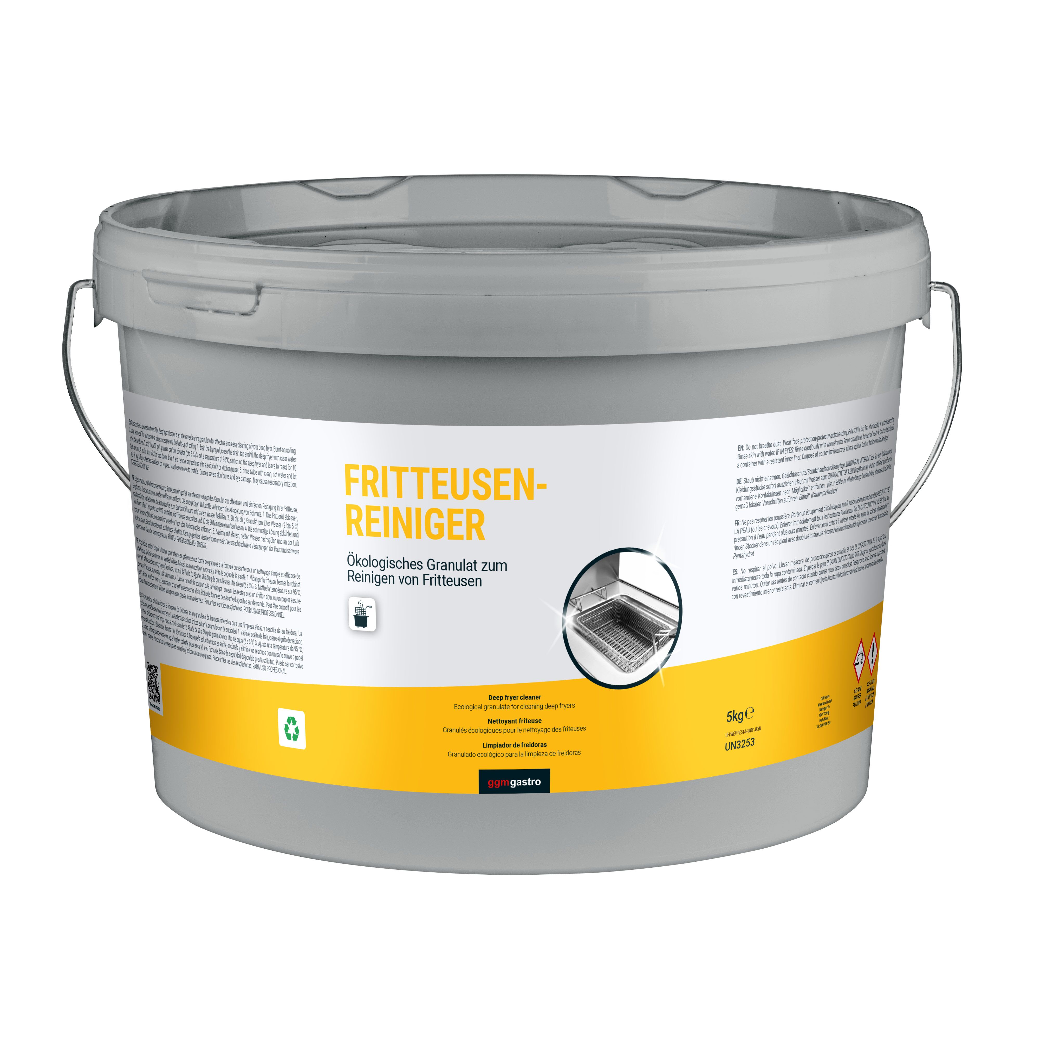 (2 pcs) Détergent pour friteuse (granulés) - à 2x5kg