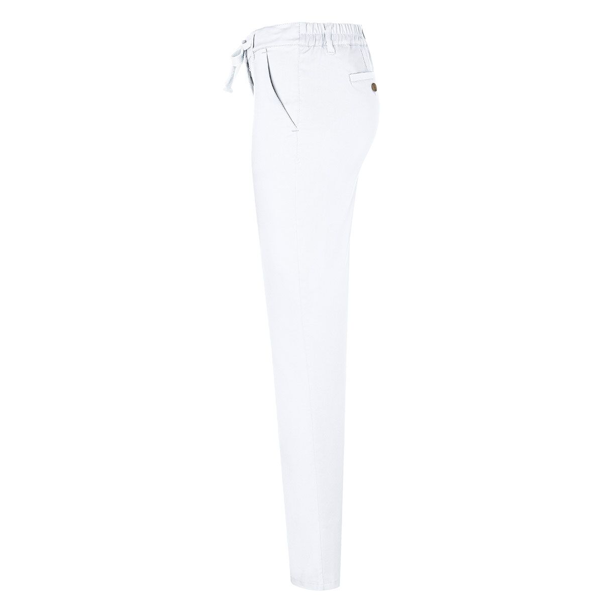 KARLOWSKY | Pantalon chino femme Modern-Stretch - Blanc - Taille : 46