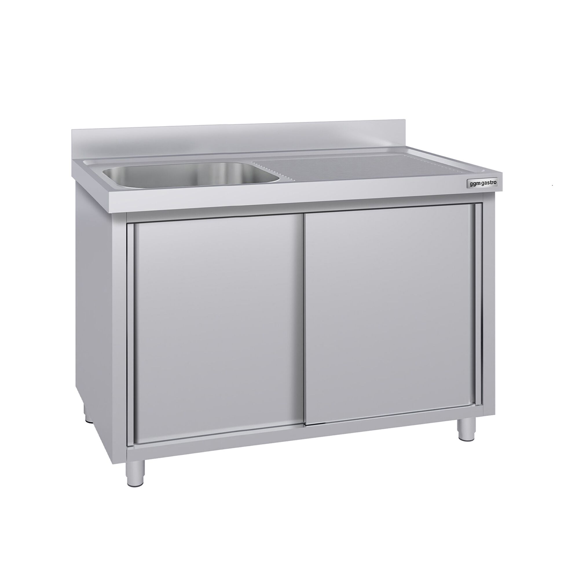 Meuble évier ECO - 1400 x 700 mm - avec 1 bac à gauche