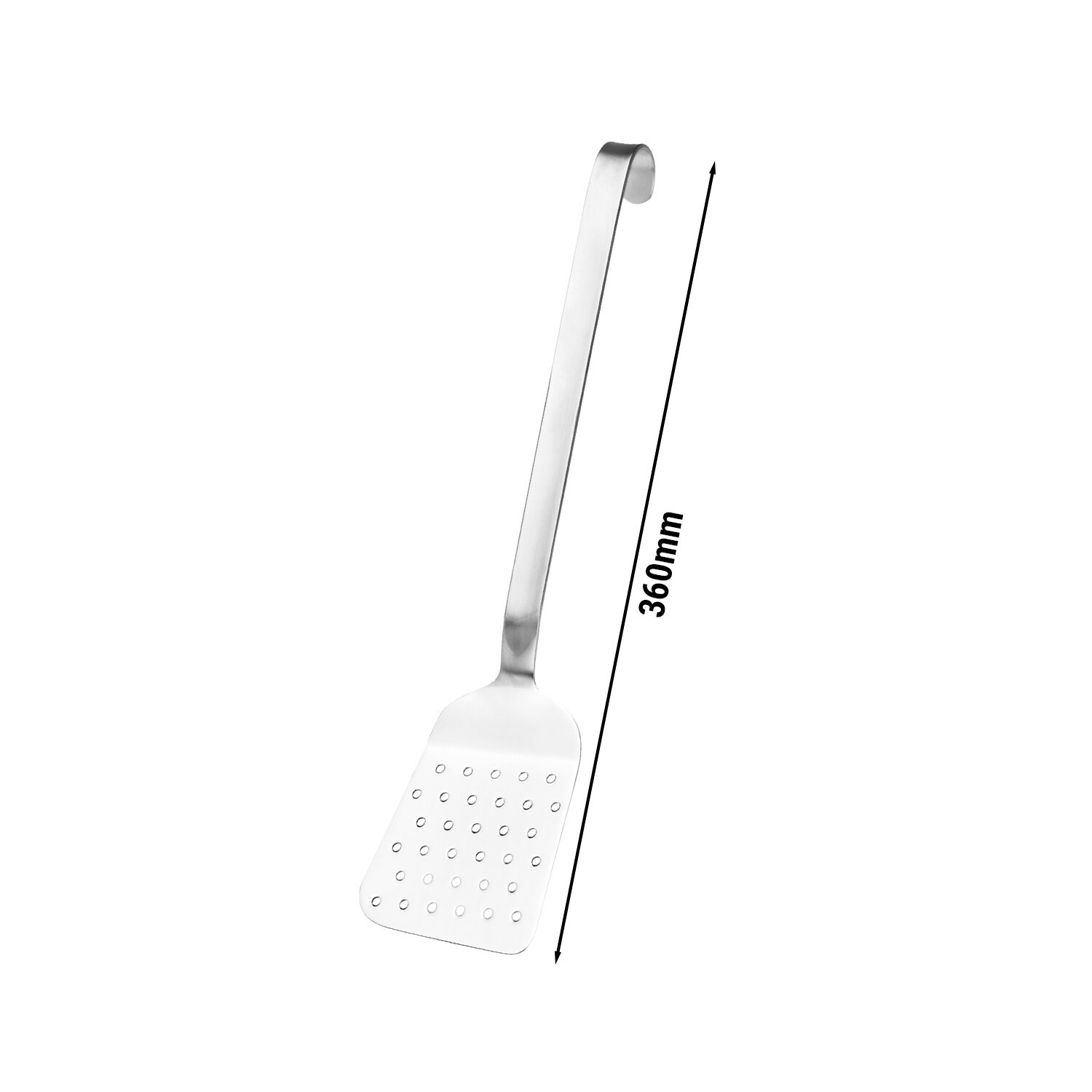 (4 pièces) Spatule perforée pour poêle / cuisson - Longueur : 360 mm