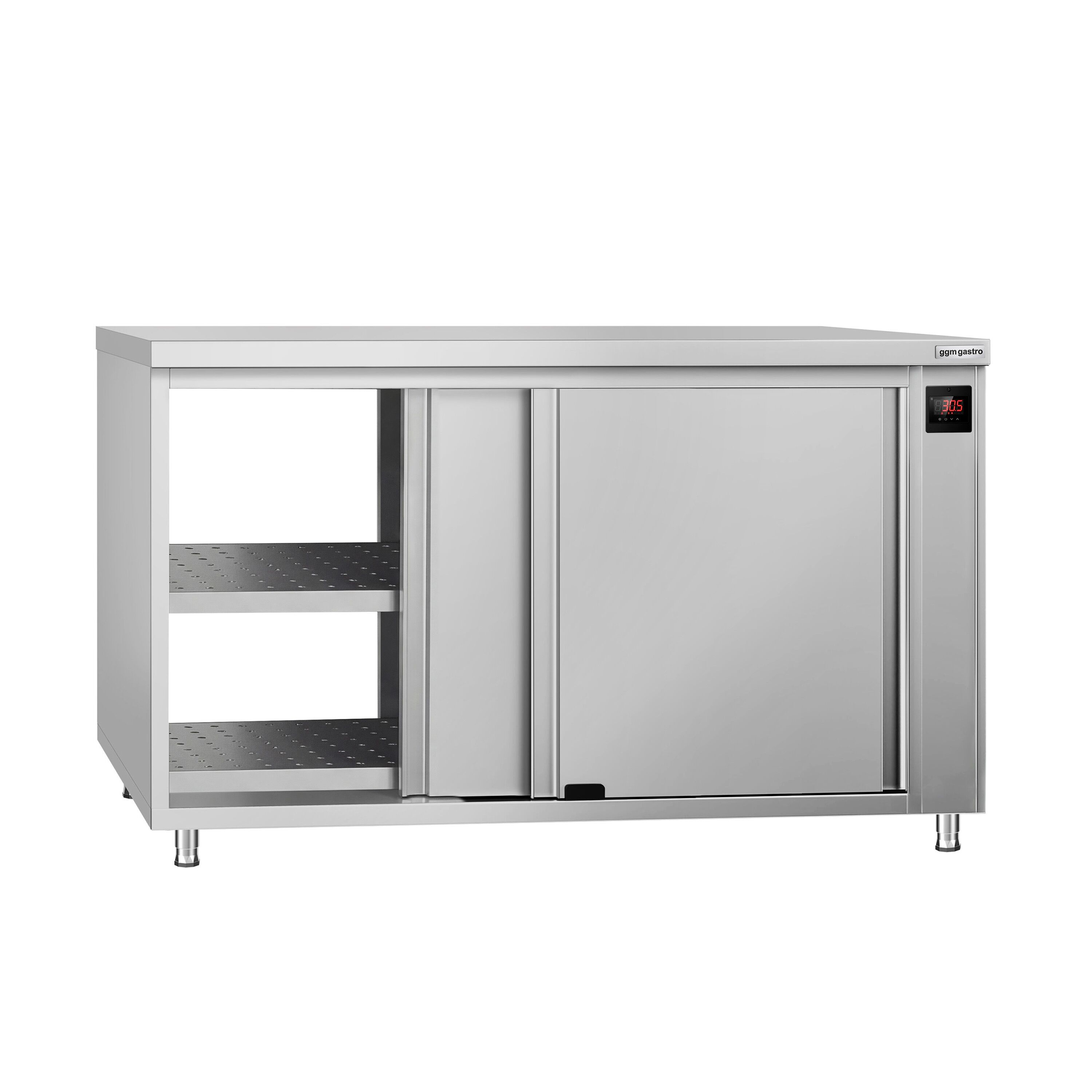 Armoire chauffante professionnelle - 1.5kW - 1 étagères - 1400x600x870mm