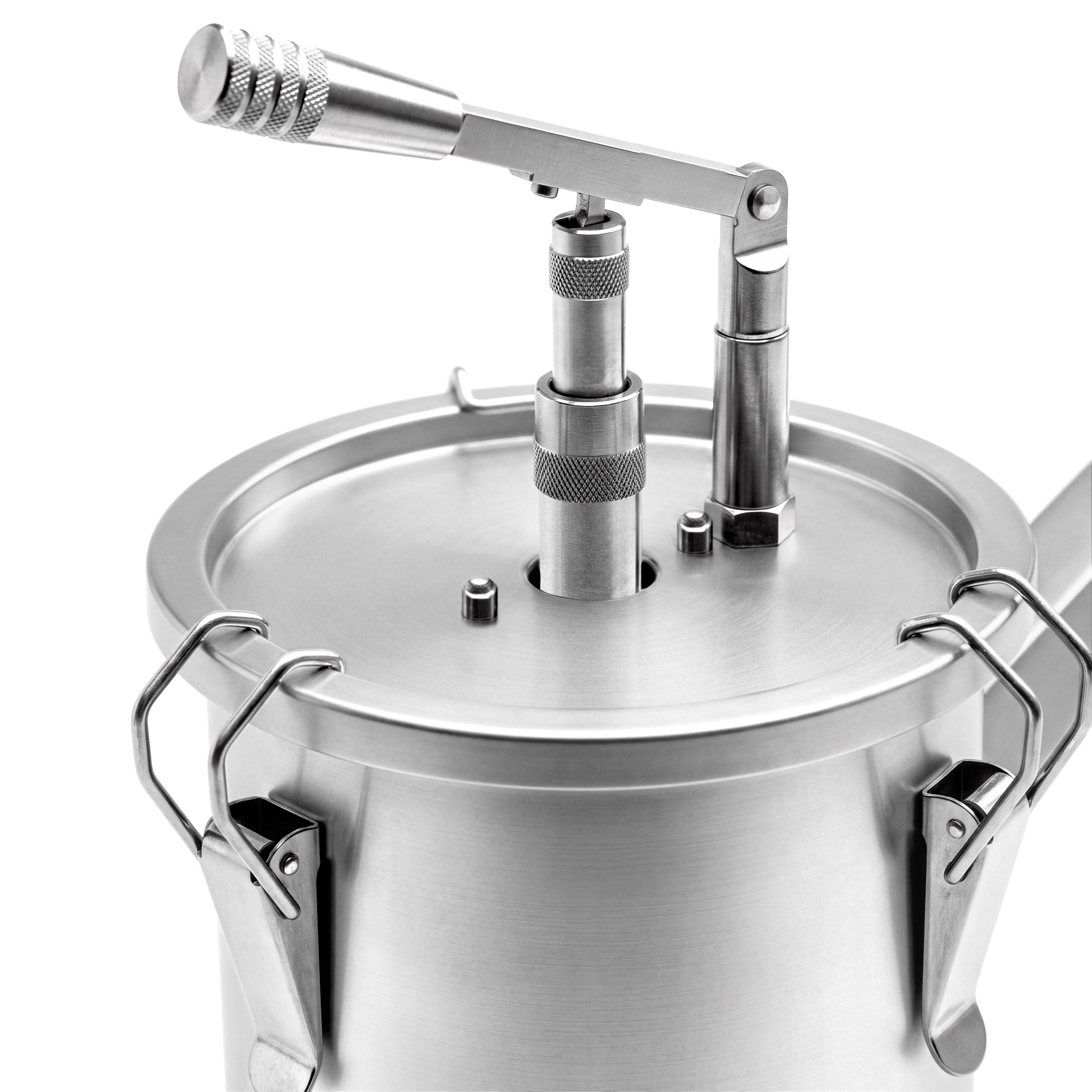 Distributeur de pâte à crêpes/gaufres - Manuel - 4L - Taille réglable - Acier inoxydable