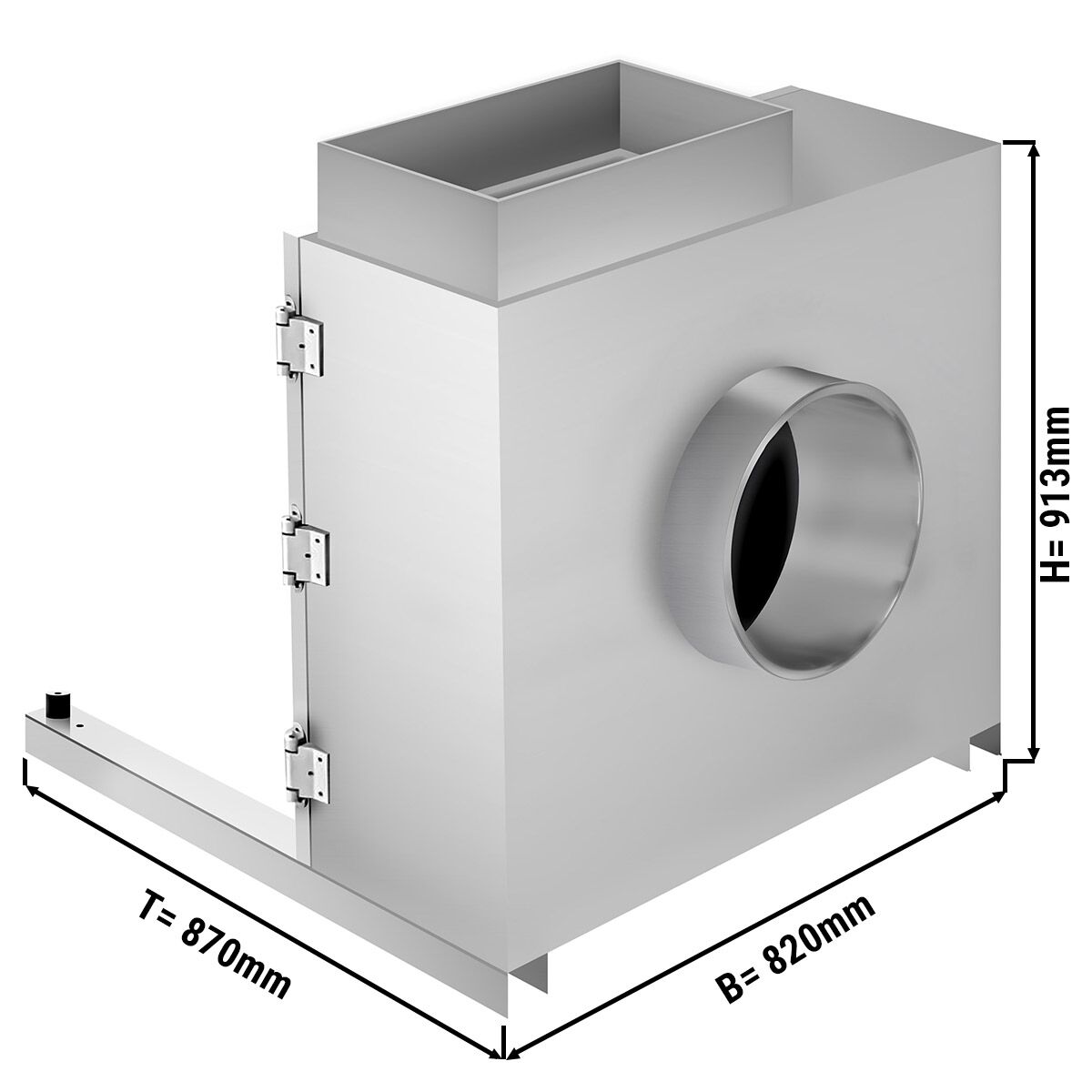 Caisson de ventilation PRO - Ventilateur caisson pour hotte - 4000m³/h - 230V Monophasé