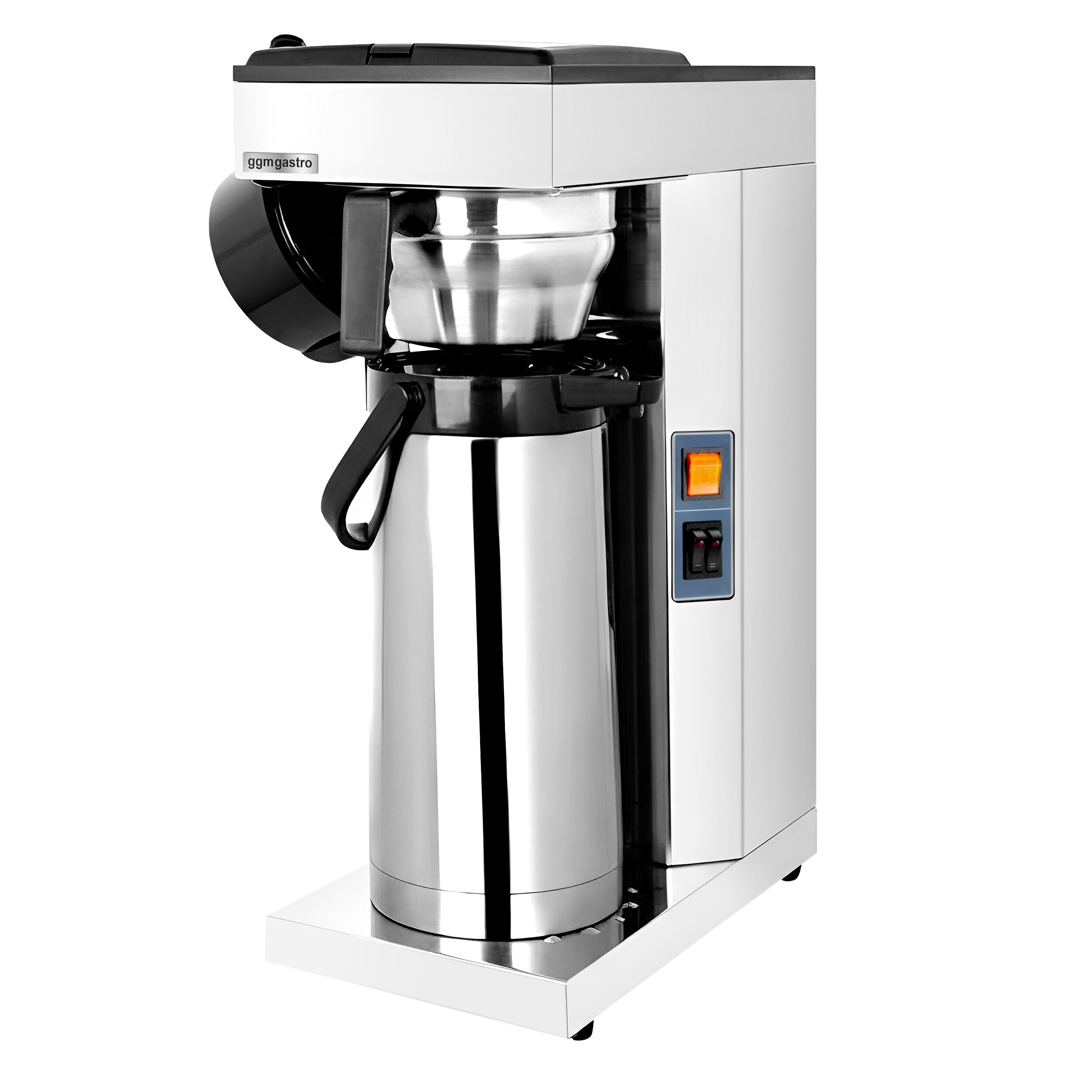 Machine à café filtre – 2,2 L – technologie thermocinétique – avec thermos à pompe