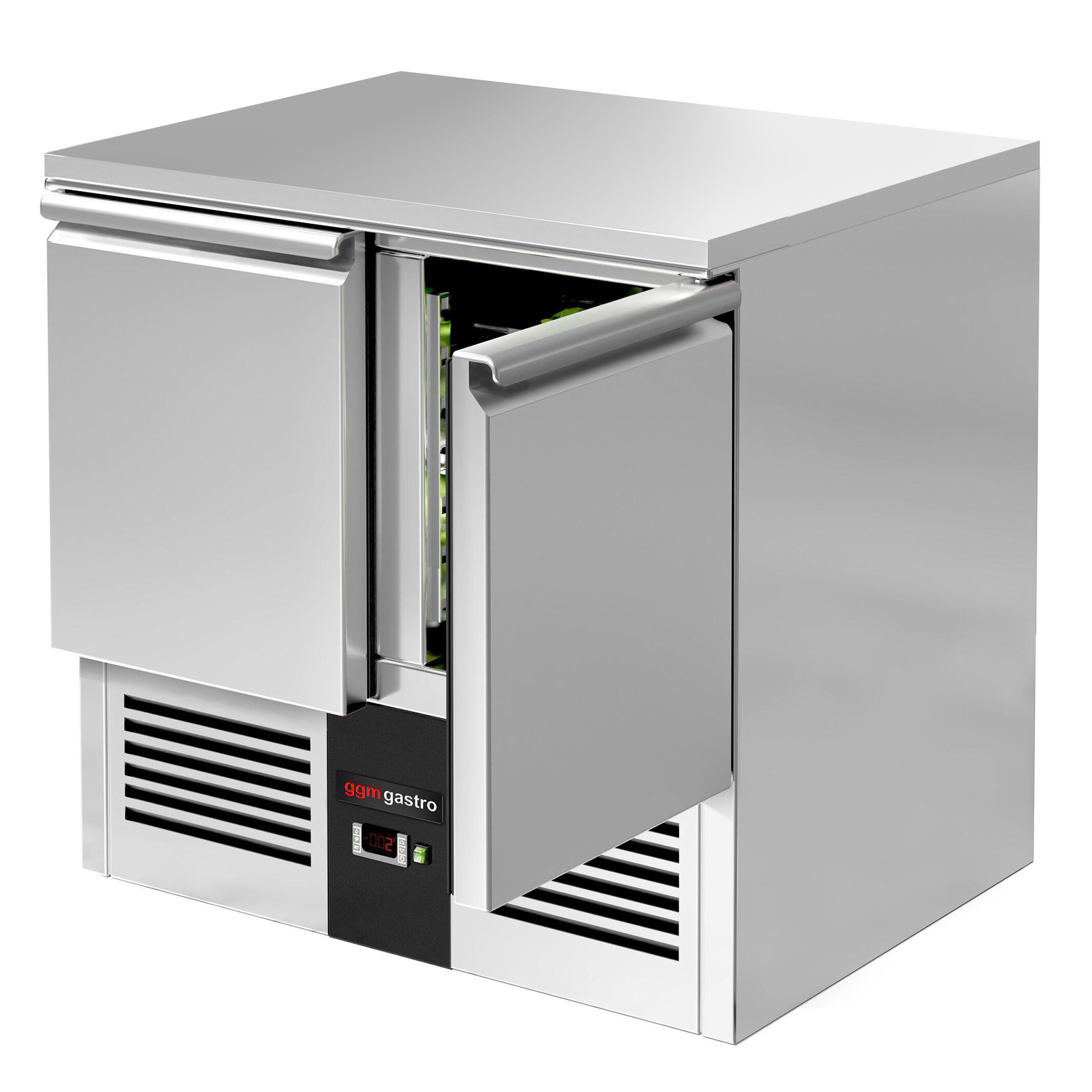 Kühltisch PREMIUM - 900x700mm - 2 Türen - Für UK