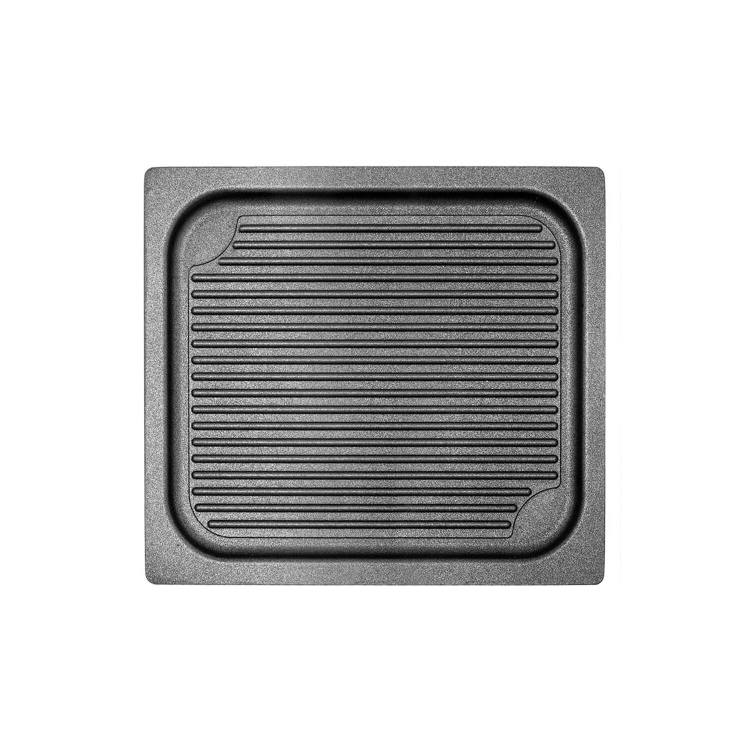 Plaque de grill pour four mixte GN 2/3