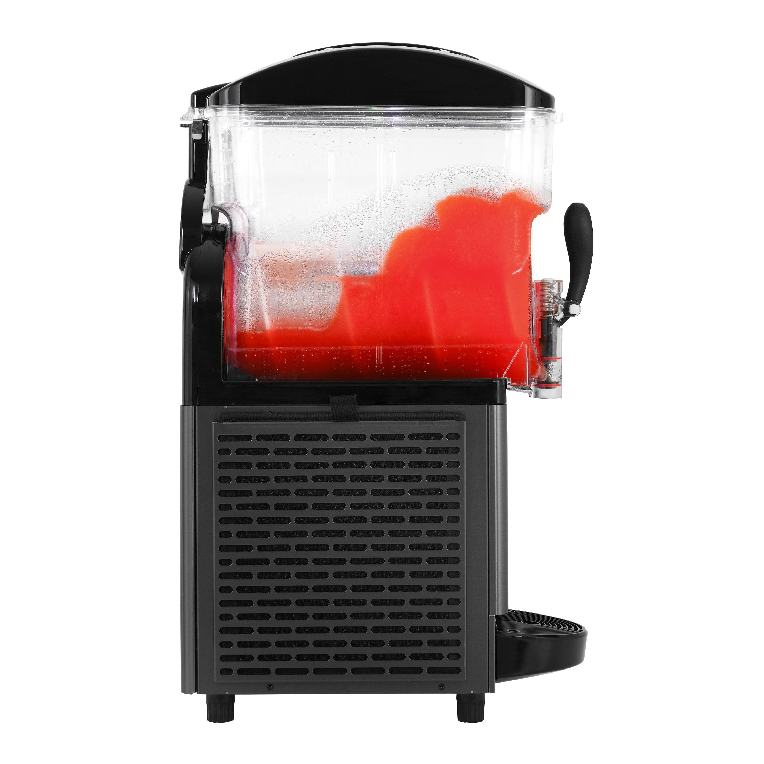 Machine à granita Professionnelle - 12 litres - 380 Watt - Digital - Récipient en Tritan - Noir