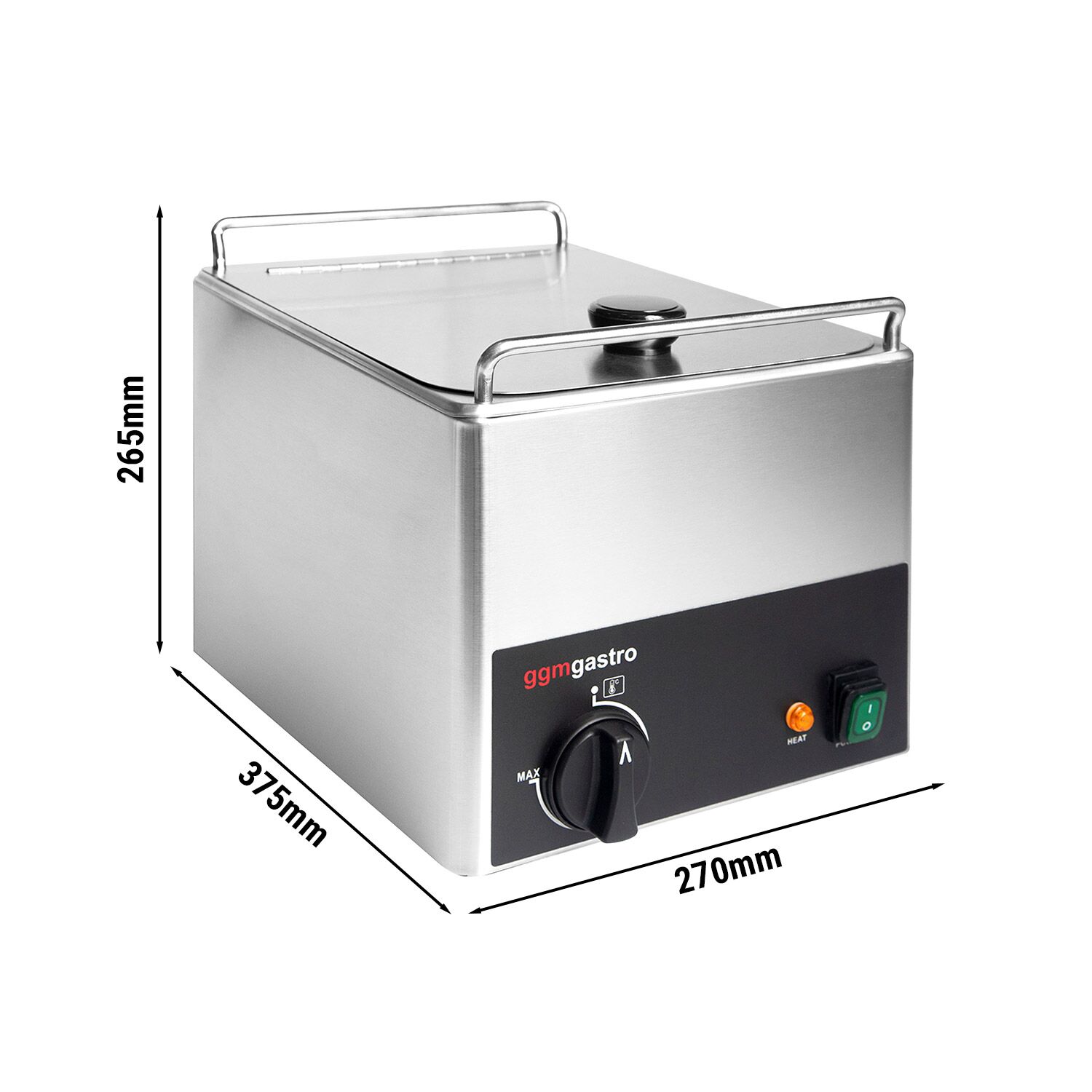 Chauffe-saucisses - 1kW - 10L
