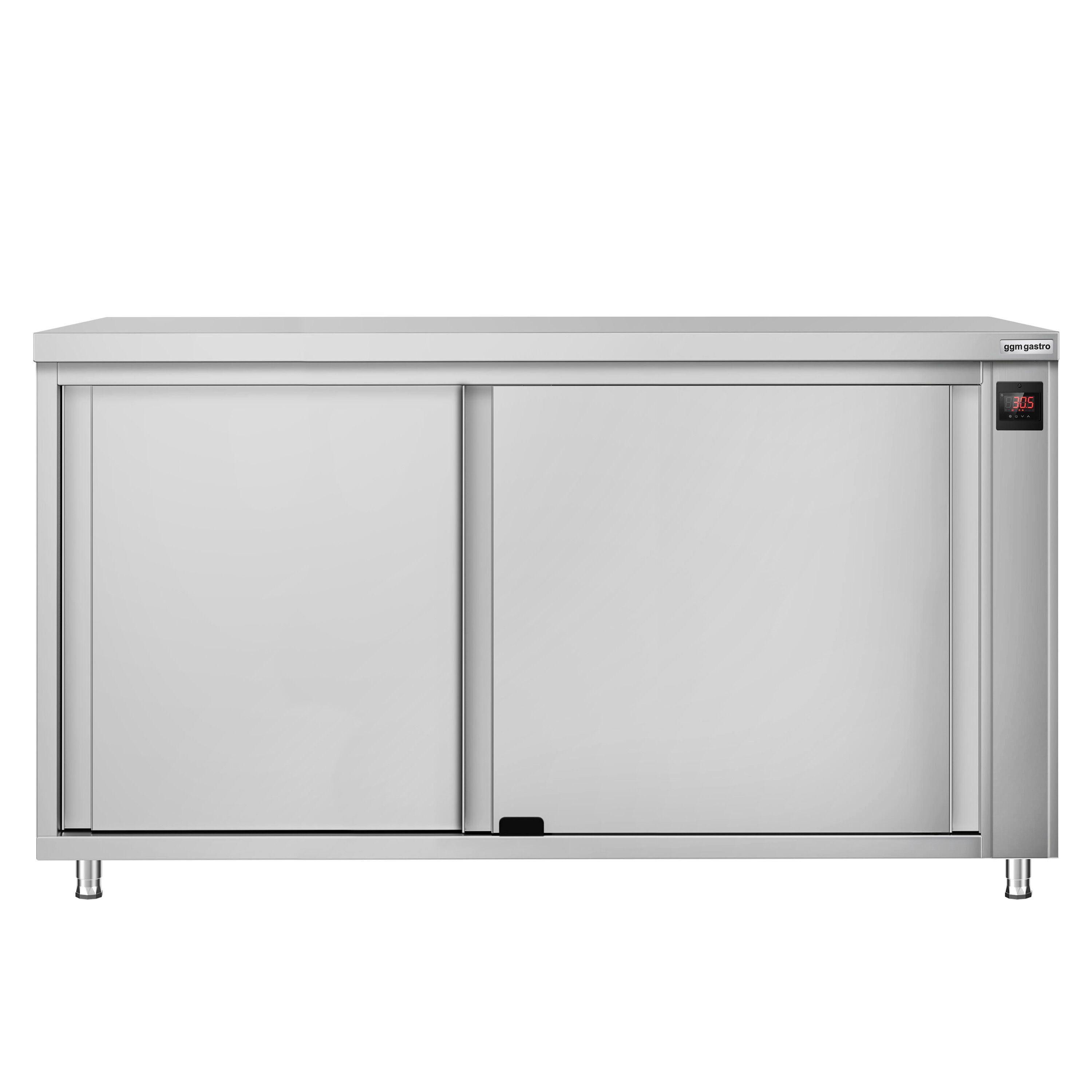 Armoire chauffante professionnelle - 2kW - 1 étagères - 1800x700x870mm