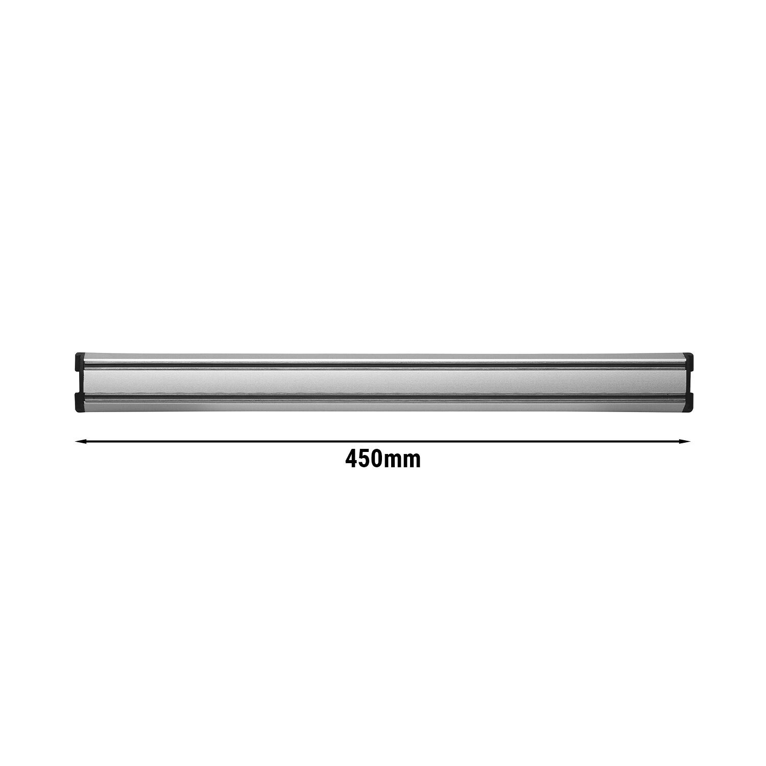 ZWILLING | Wall-Mounted Magnetic Knife Strip – 450mm - Silver - Aluminium