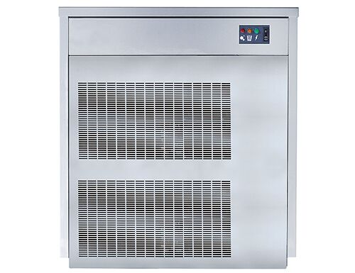 Machine à glace en grains - 220 kg / 24 h - contenant de stockage de glace 