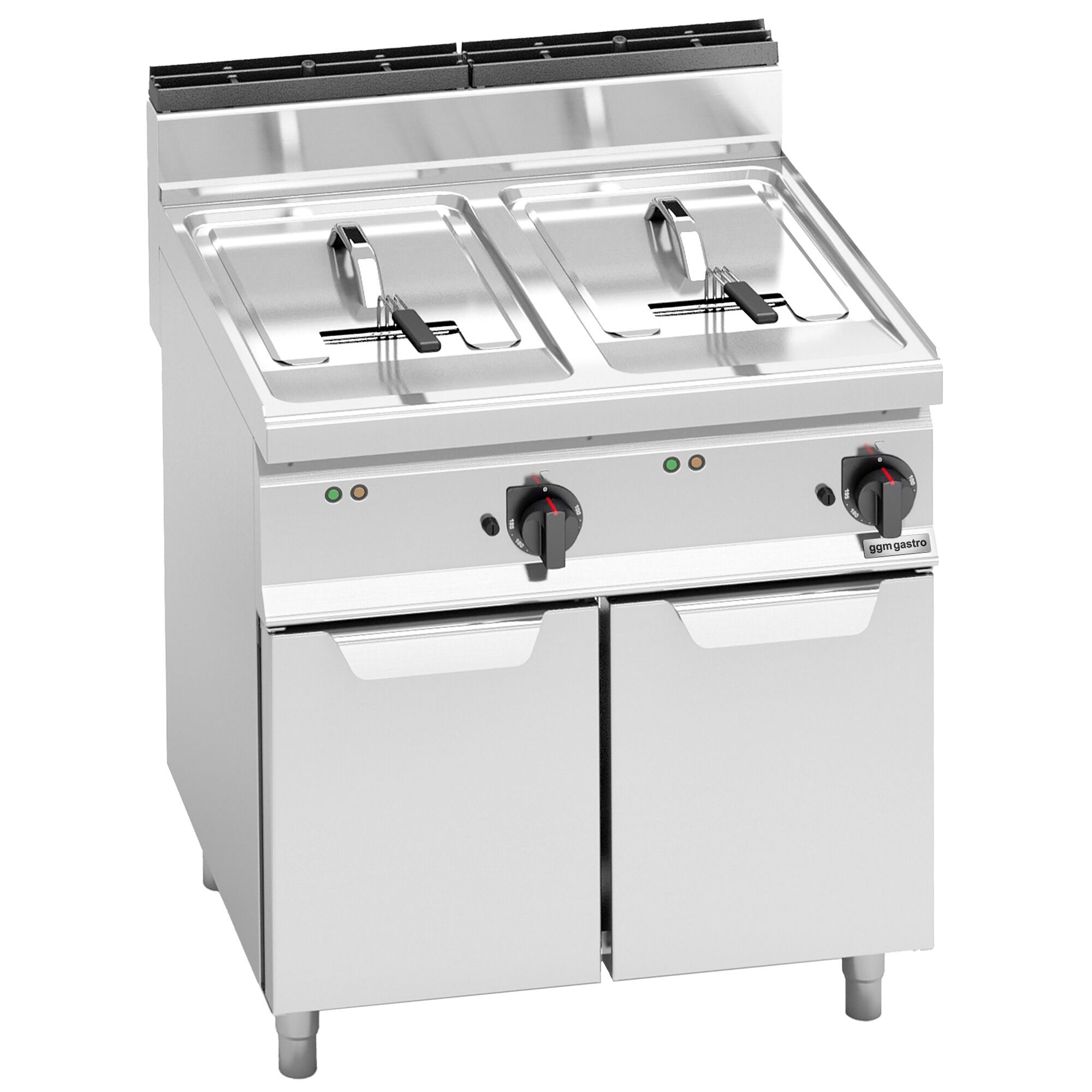 Friteuse électrique double – 10+10 litres – 12 kW