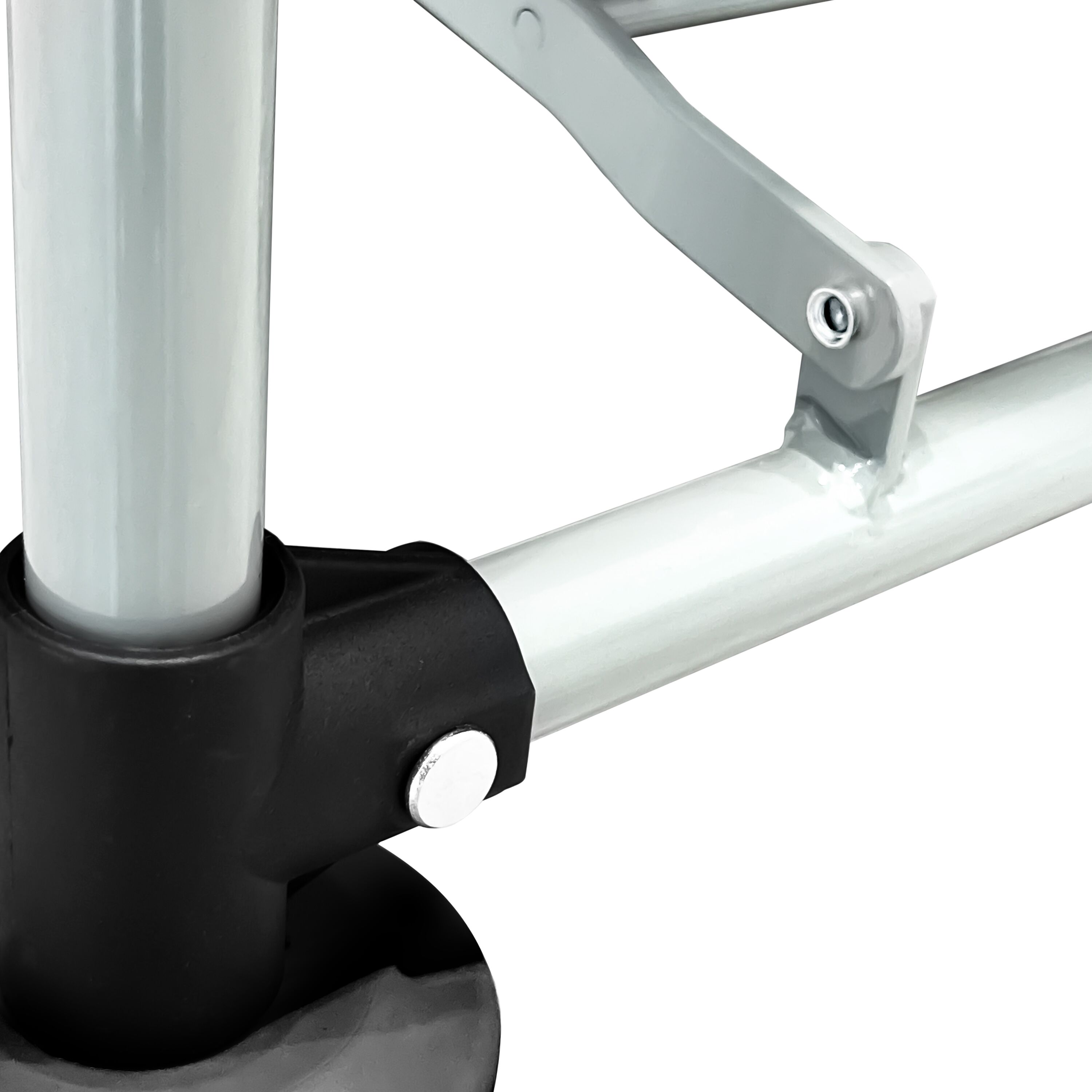 Chariot à linge - pliant - 150L - cadre en aluminium - Noir