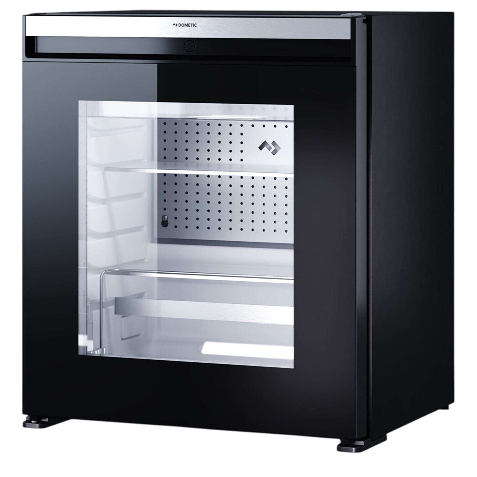 DOMETIC | Minibar-kylskåp – EVOLUTION C60G – 490 mm – 60 liter – med 1 glasdörr och dörrhängsel till höger