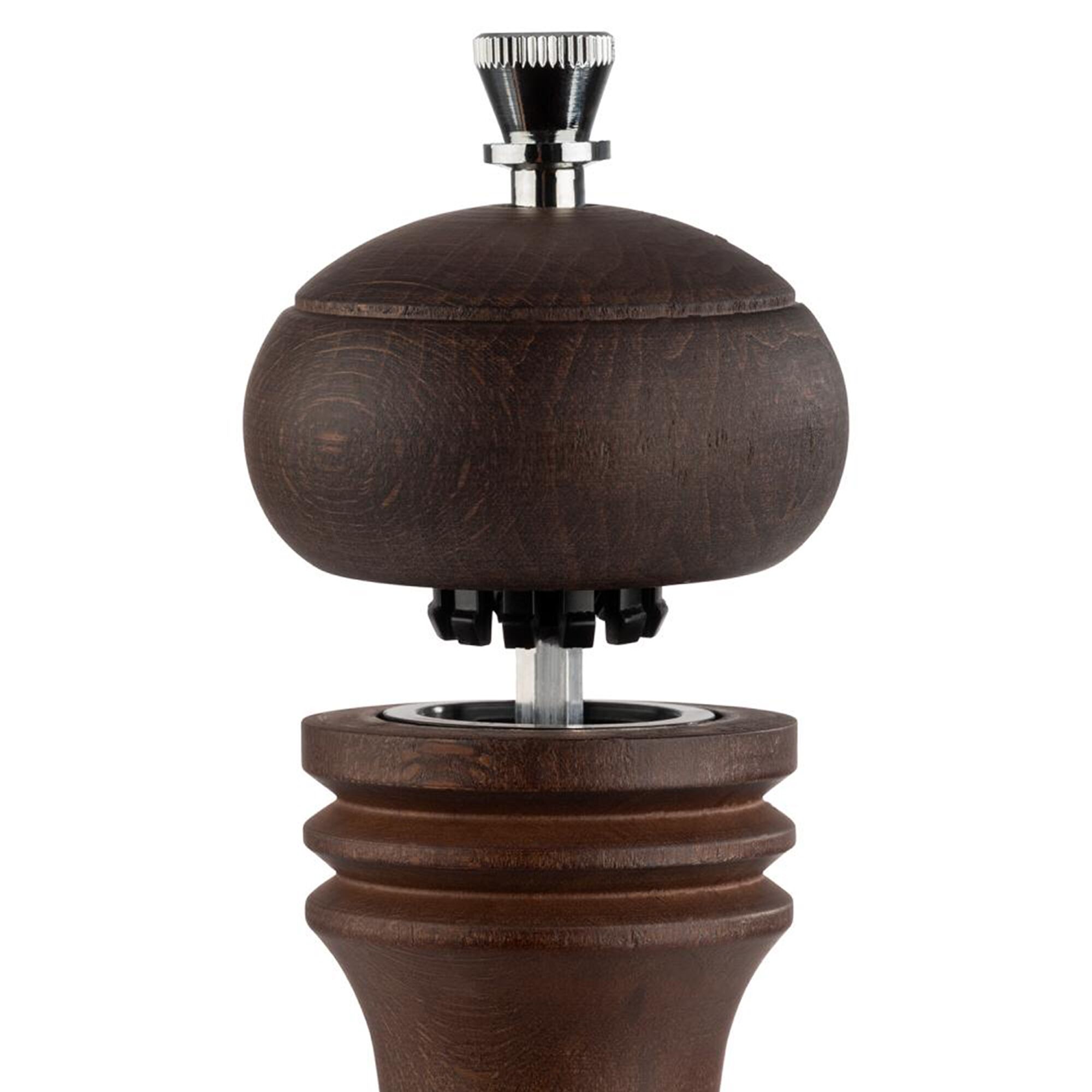 (6 pièces) Moulins à sel et à poivre – ETERNAL – Bois – Hauteur : 155 mm – Marron