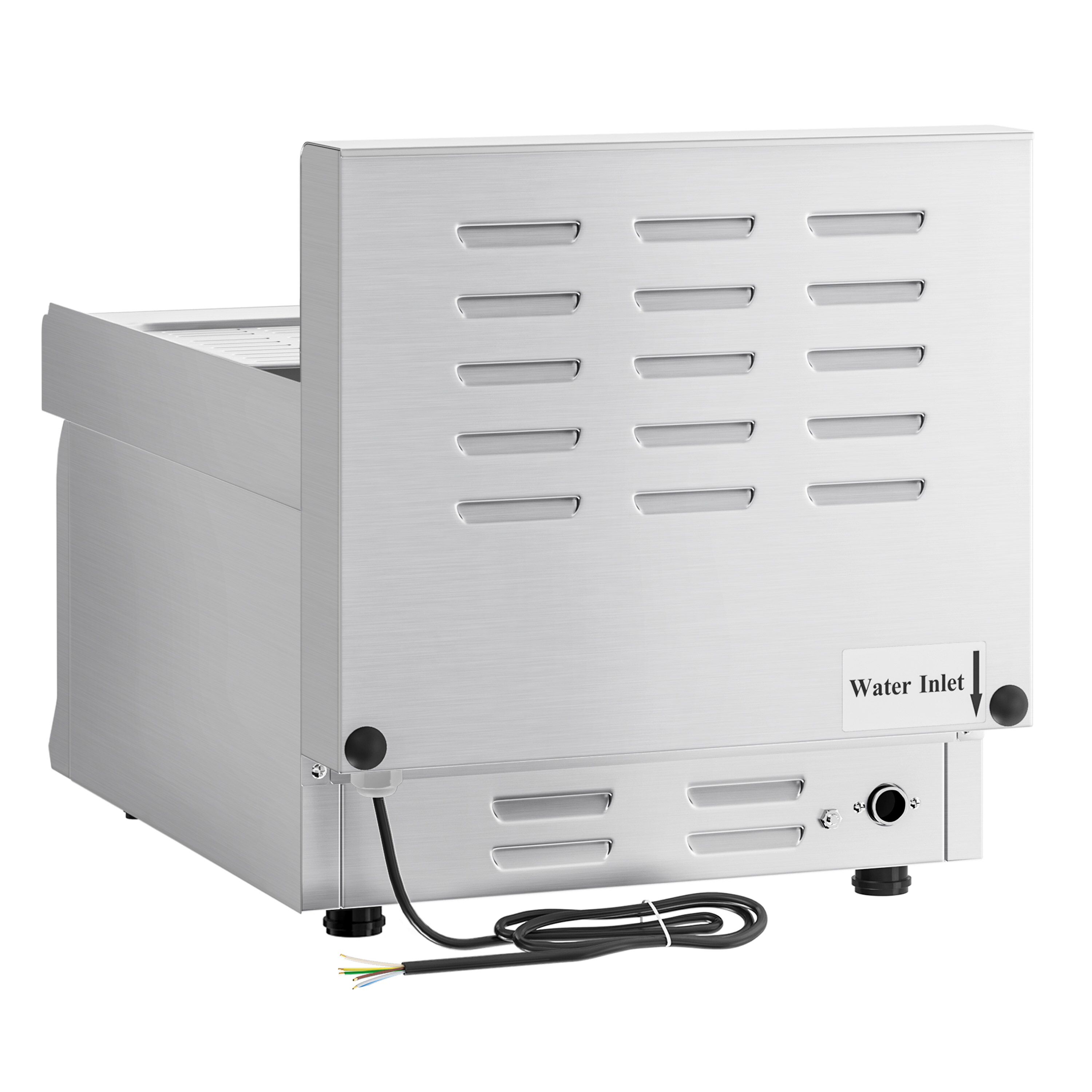 Cuiseur à pâtes électrique avec robinet – 18 L – 4,5 kW