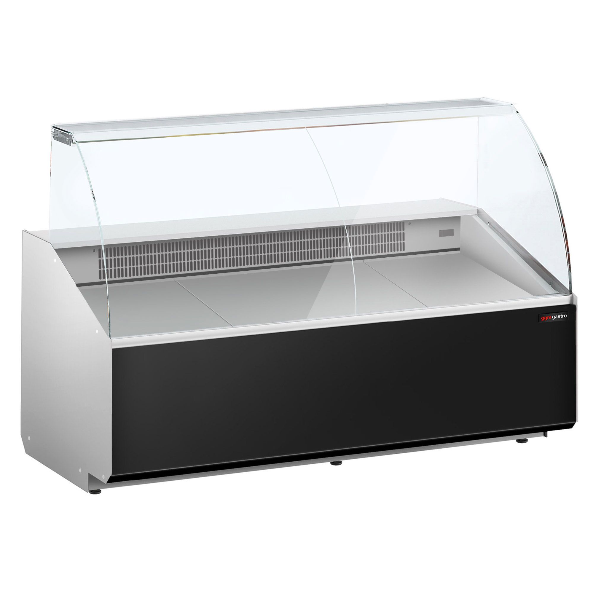 Serve Over Counter - 1881mm - black front - capacity 387 litres
