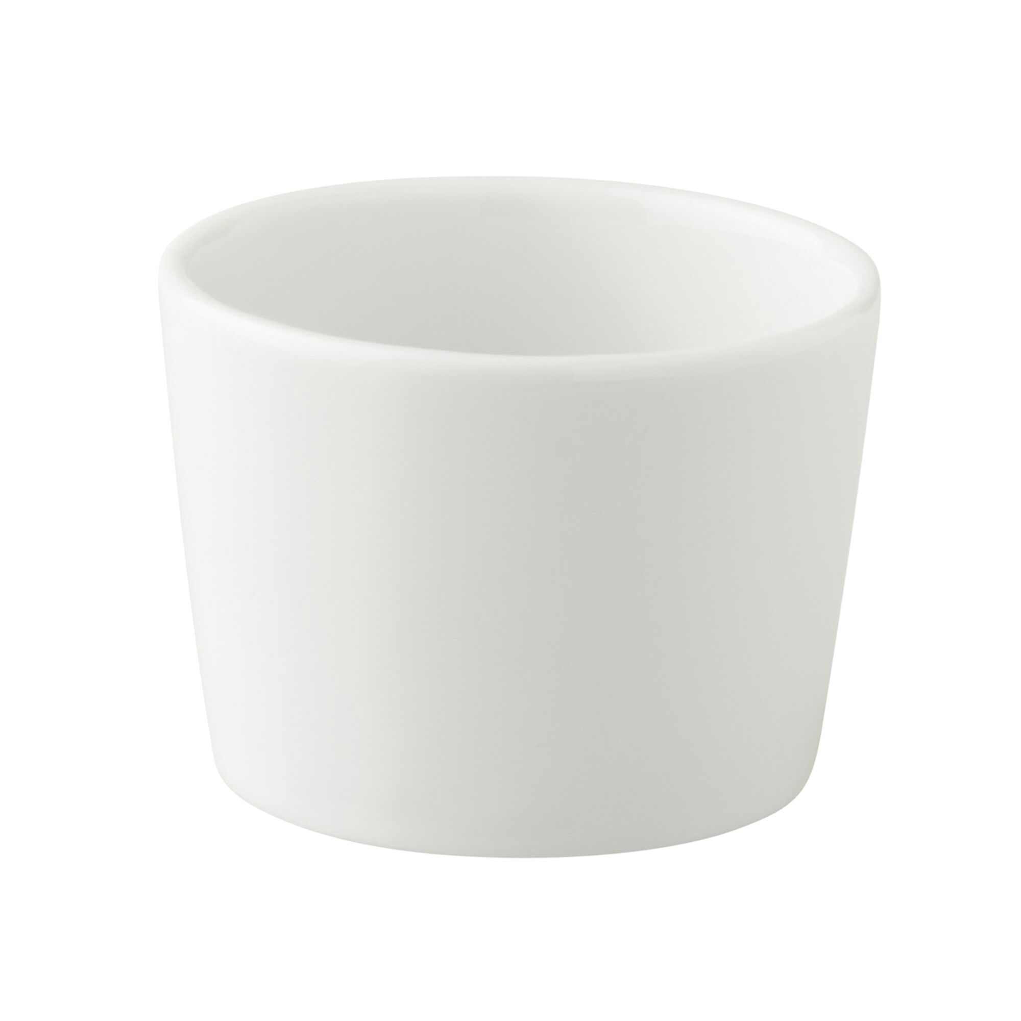 (6 pcs) Coupe - WHITE DELIGHT - Porcelaine - Ø 100mm - 230ml - Blanc