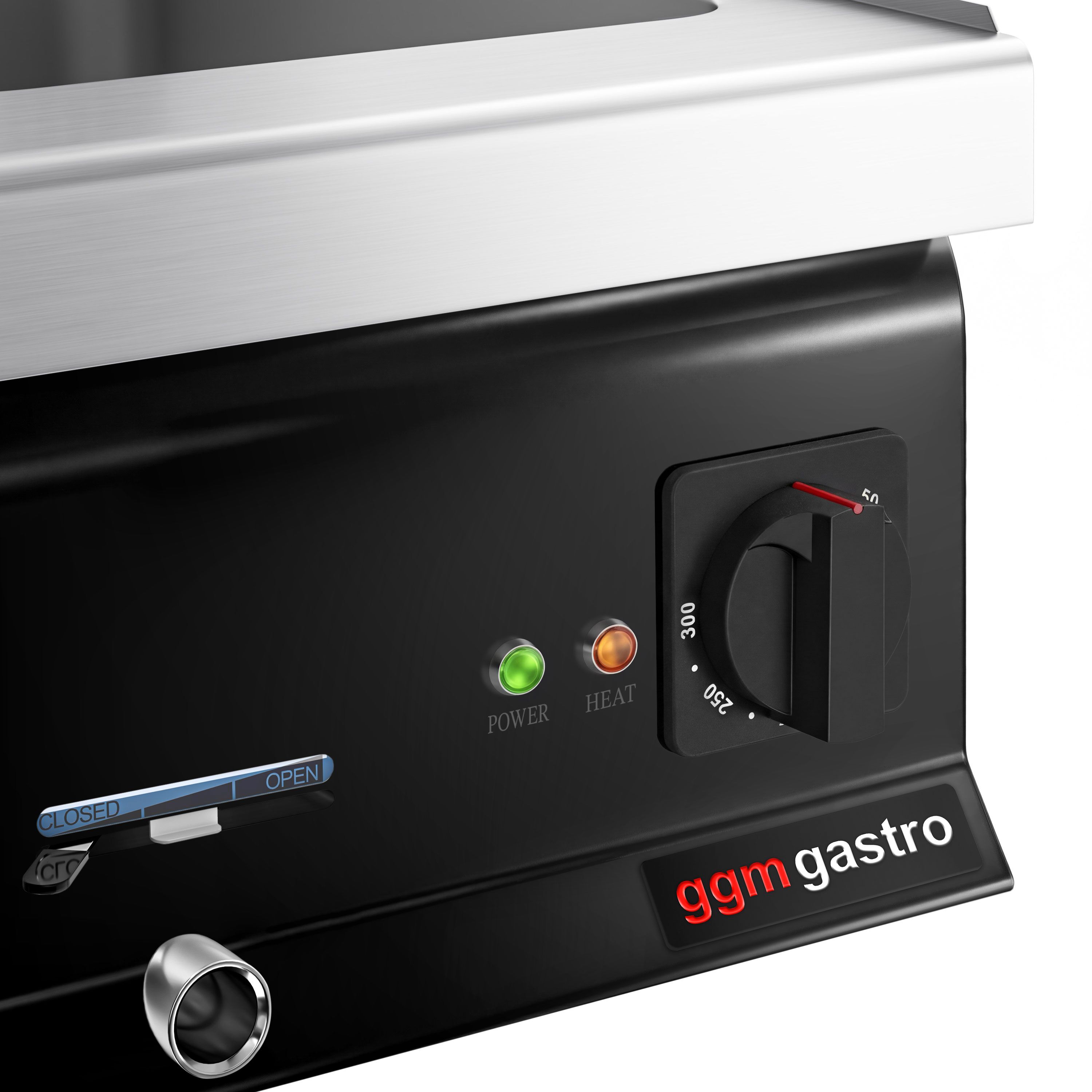 Elektro Bain-Marie - 1,2 kW - 1x GN 1/1 oder 2x GN 1/2