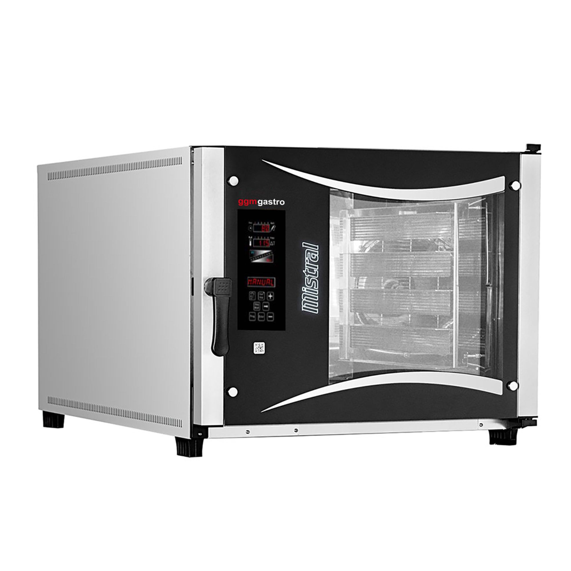 Leipomoiden -kaasu kiertoilma-uuni - Digitaalinen - 5x EN 600x400
