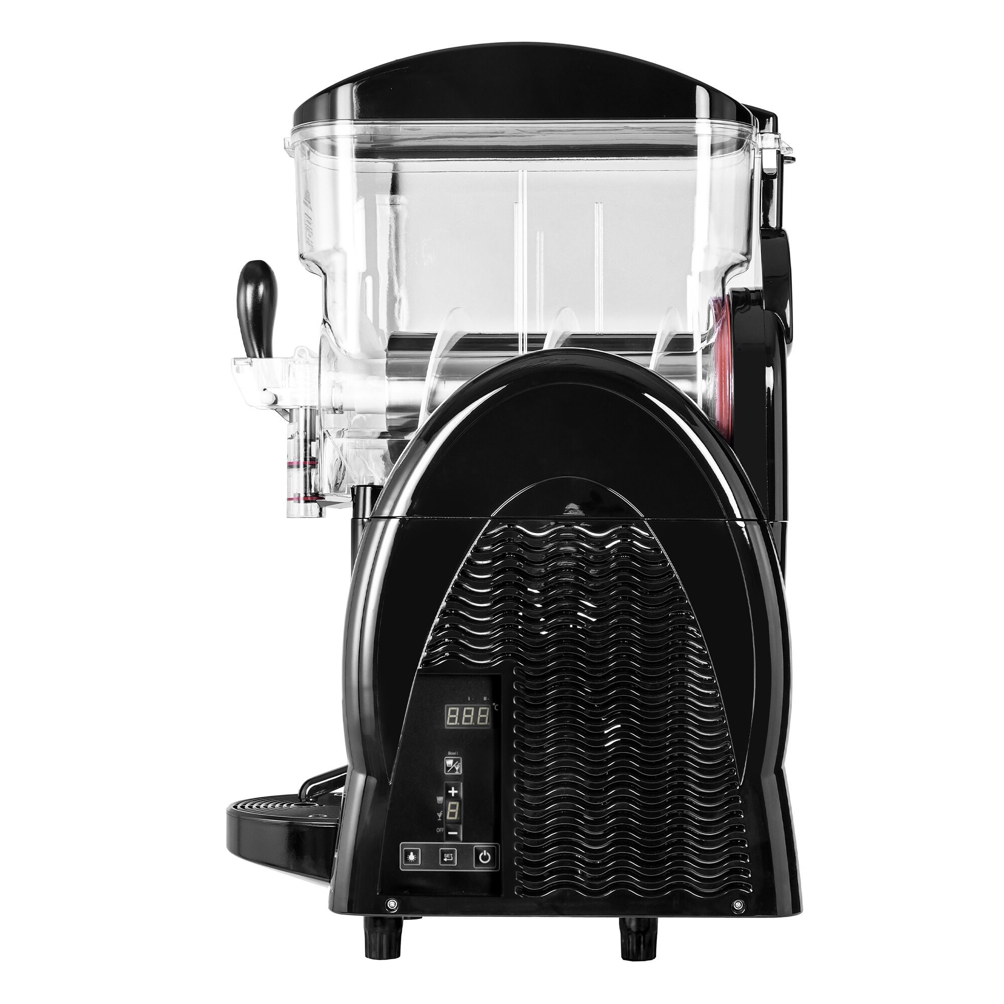 Slush-Maschine - 12 Liter - 400 Watt - Schwarz