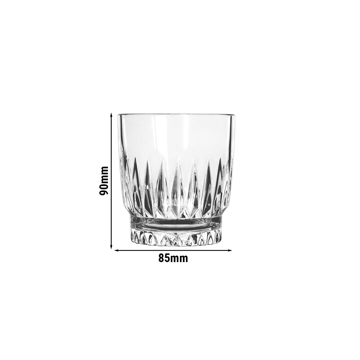 (36 pièces) LIBBEY | WINCHESTER - Rocks - 296ml