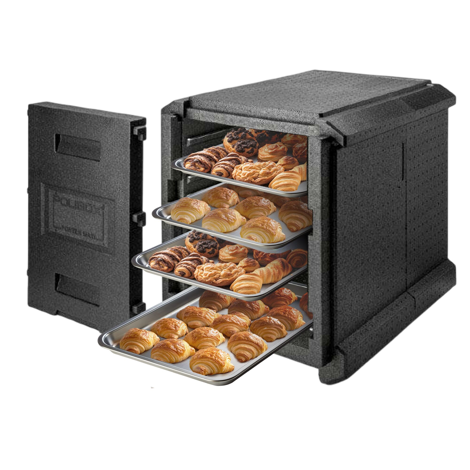 Porter Maxi - Chargement Frontal - 128 Litres - pour 9x EN 600x400
