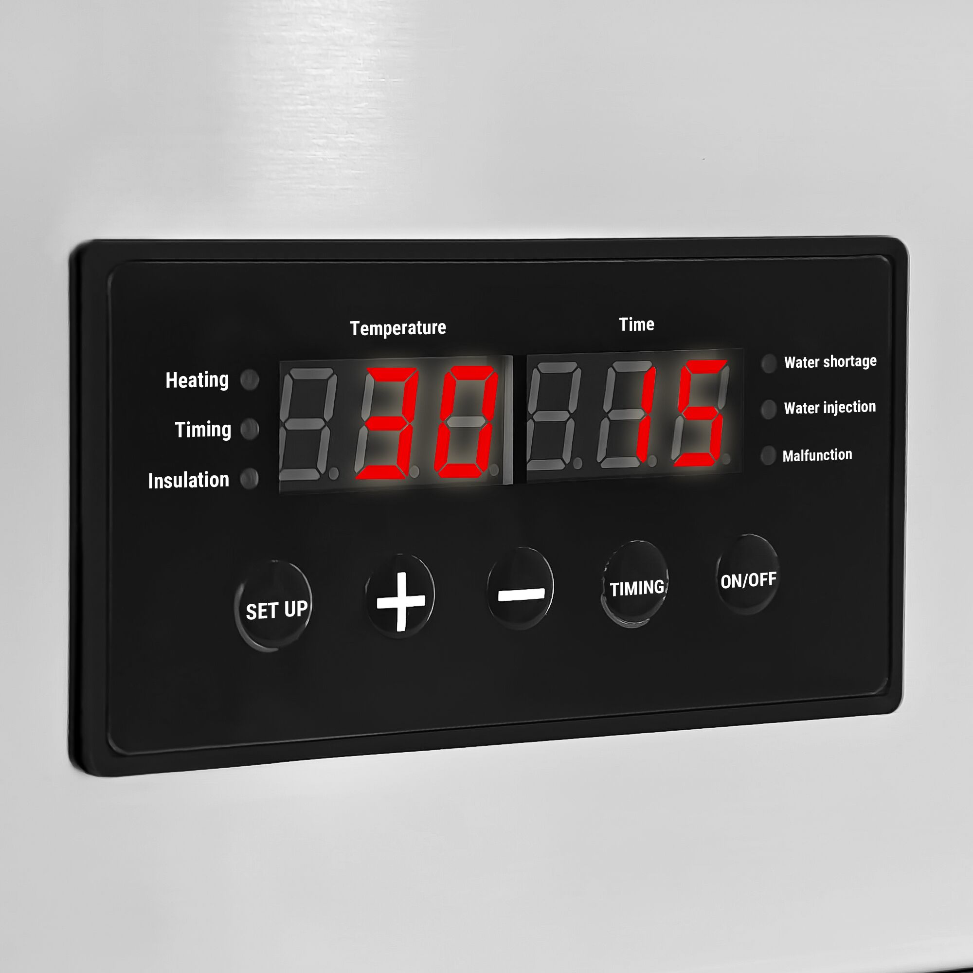 (2 pcs) - Cuiseur vapeur Dim Sum Professionnel - 2,5kW - Électronique - avec 32 paniers en bambou et 8 couvercles