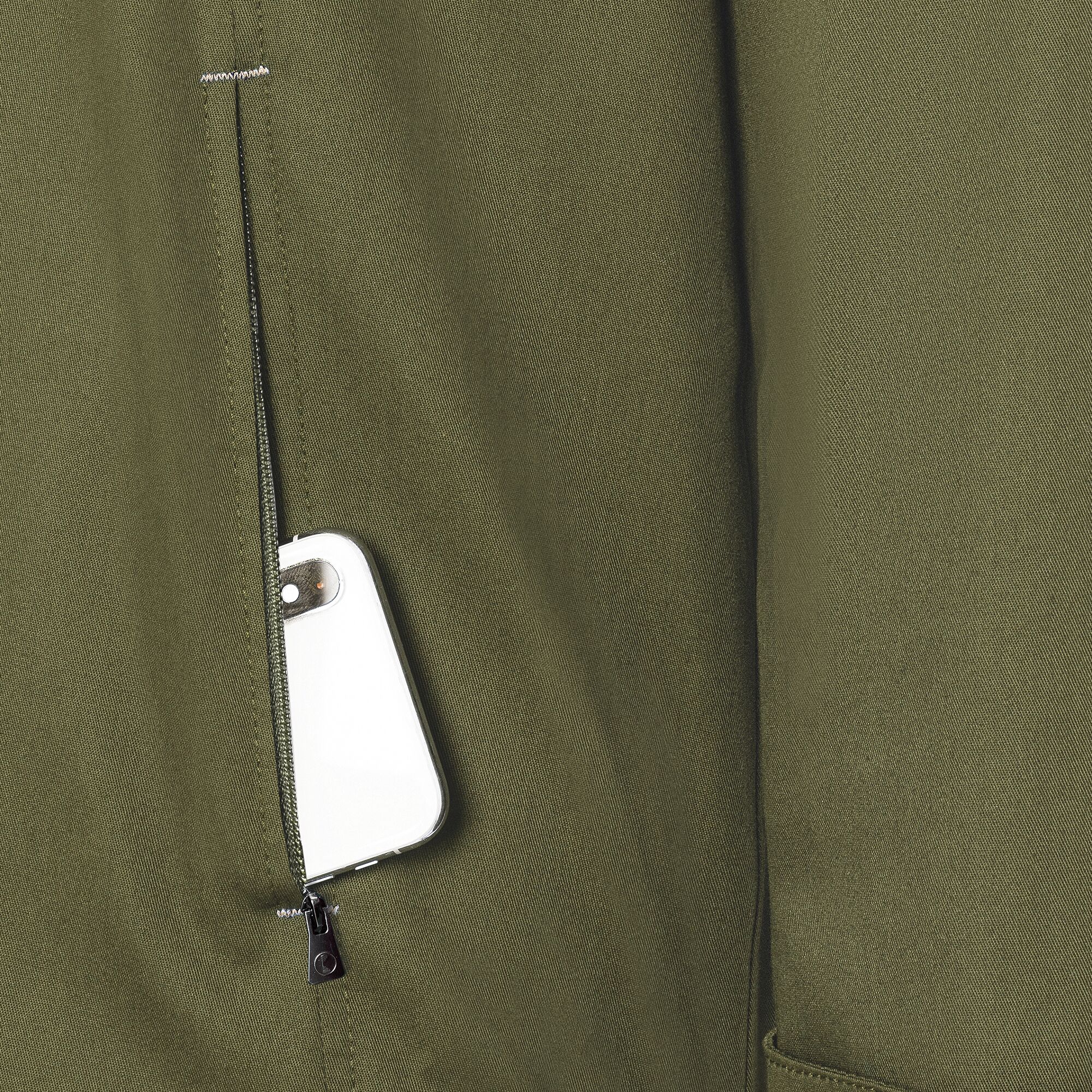 KARLOWSKY | GREEN-GENERATION Chef Jacket – Moss Green - Size 46 - Recycled Polyester