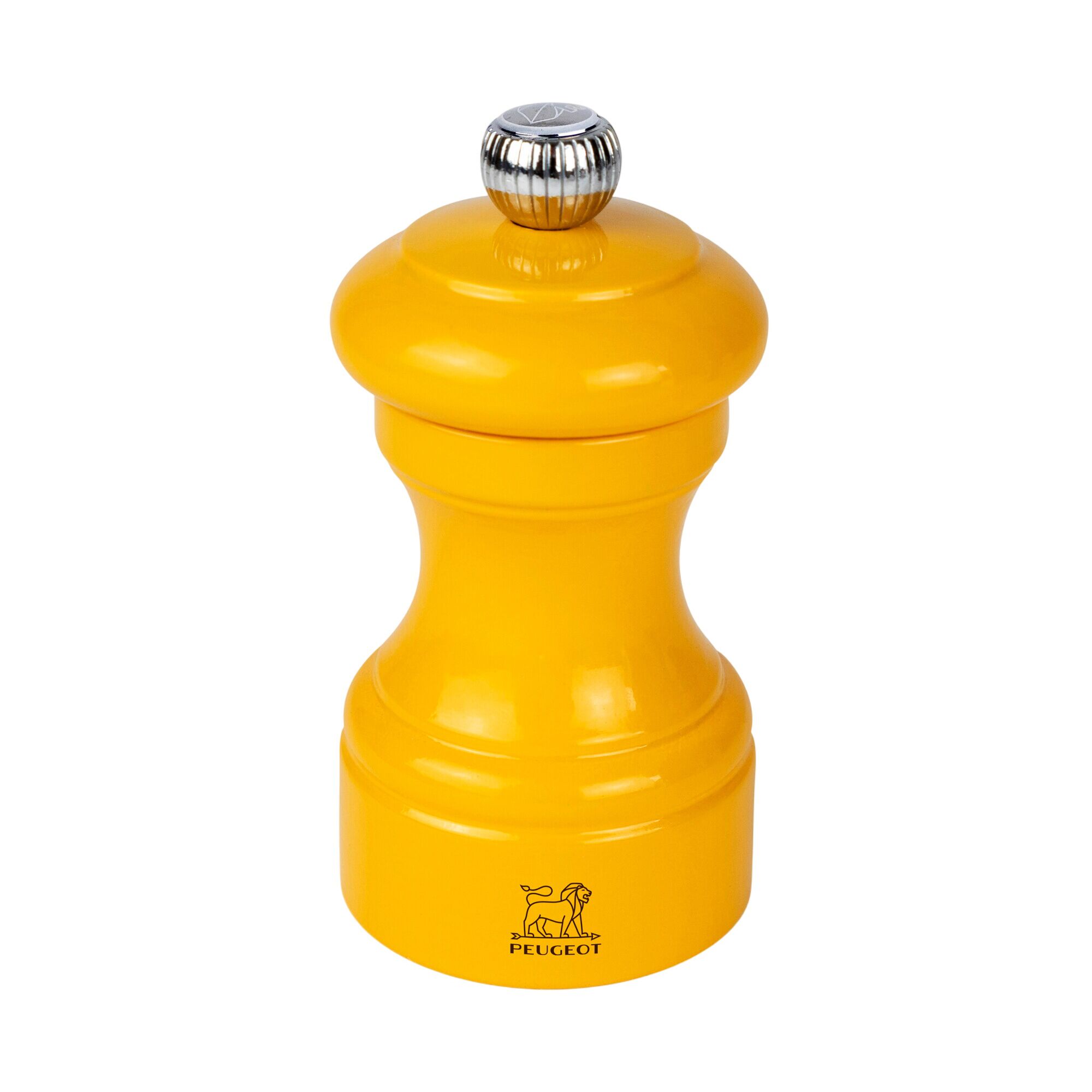 (6 pièces) PEUGEOT | BISTRORAMA – Moulin à sel – Bois – Jaune safran – Hauteur : 100 mm