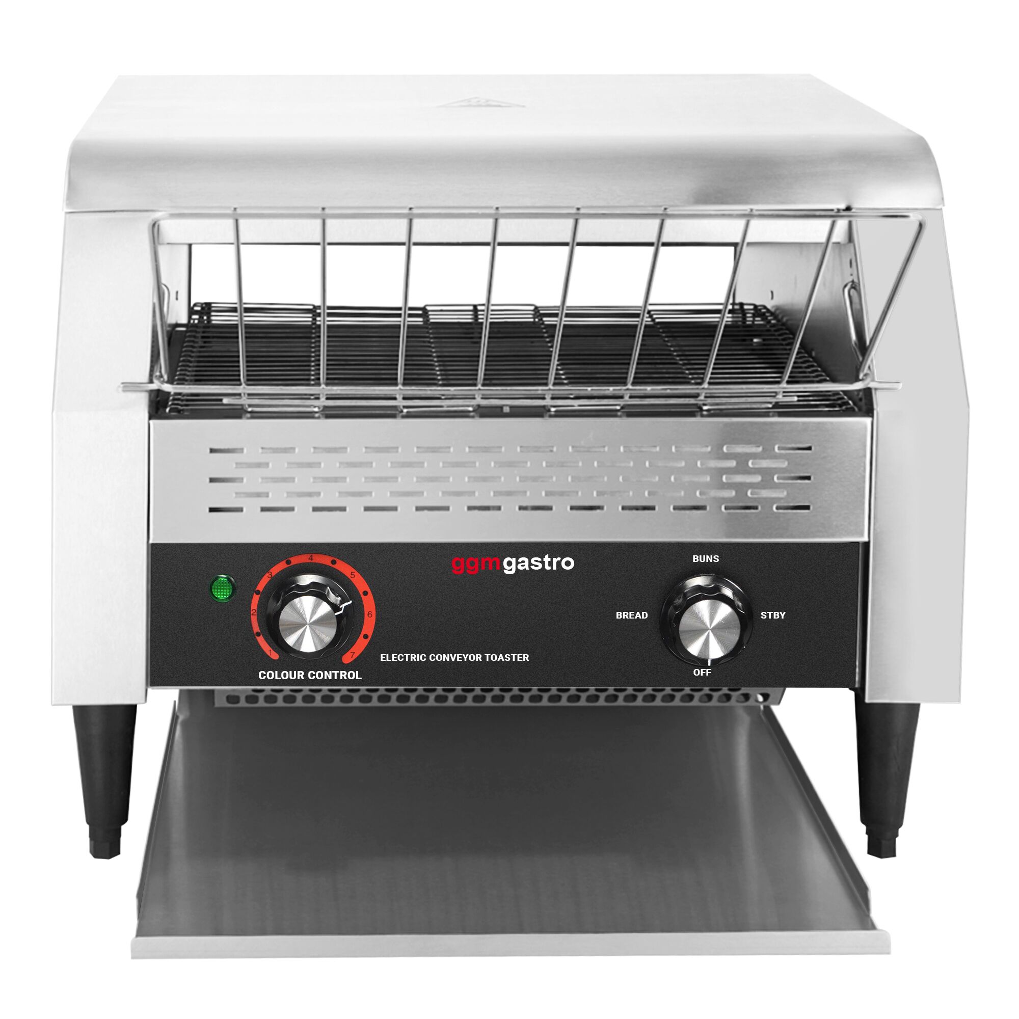 Toaster à convoyeur – 2,6 kW – env. 450–500 toasts/h