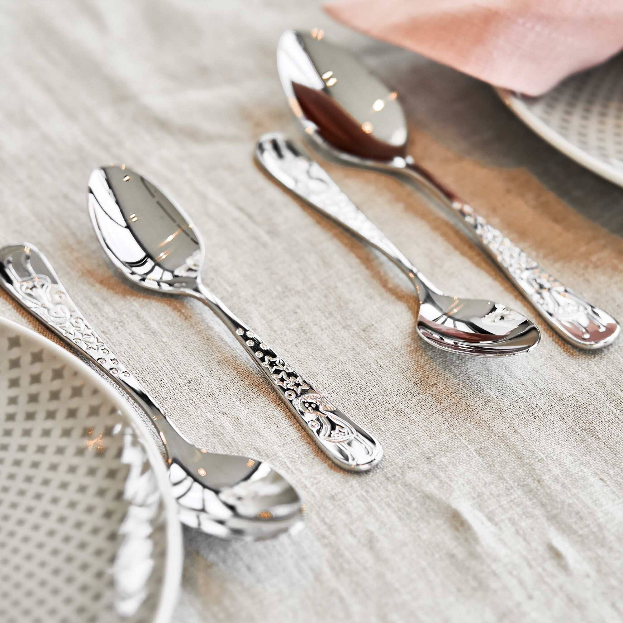 (4 pieces) ZWILLING | Children’s Cutlery Set – Stainless Steel - Grimm’s Fairy Tales - Age 3+