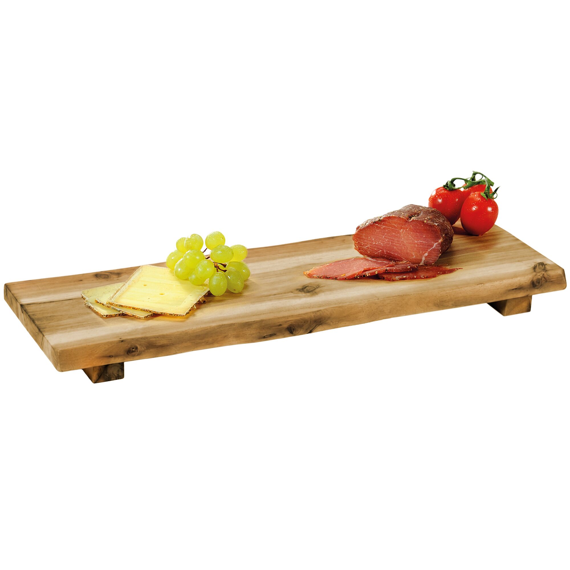(4 pieces) Serving board with legs - 190x530x40mm 