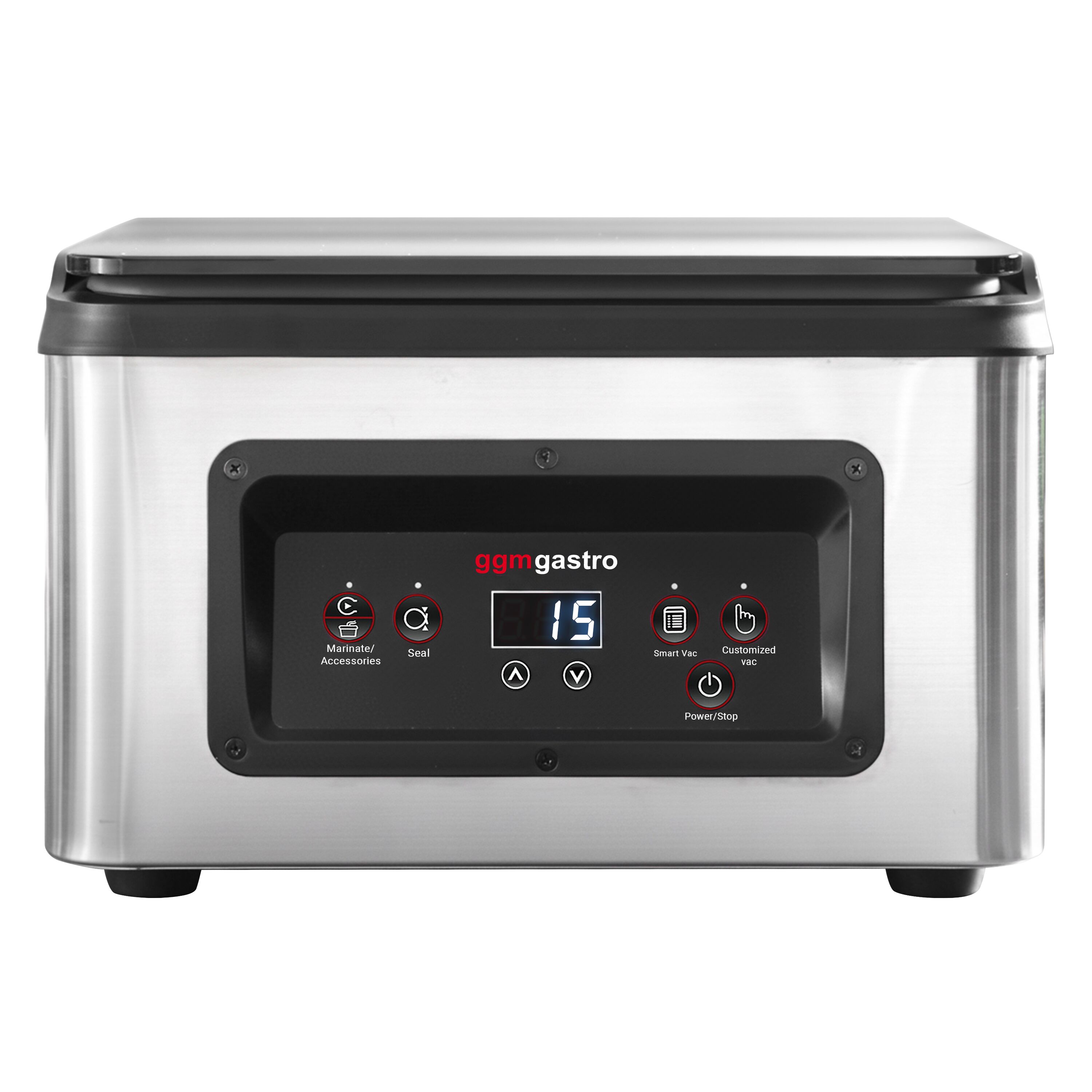 Machine sous vide à cloche – 5,1 m³/h – 430 watts – Digitale
