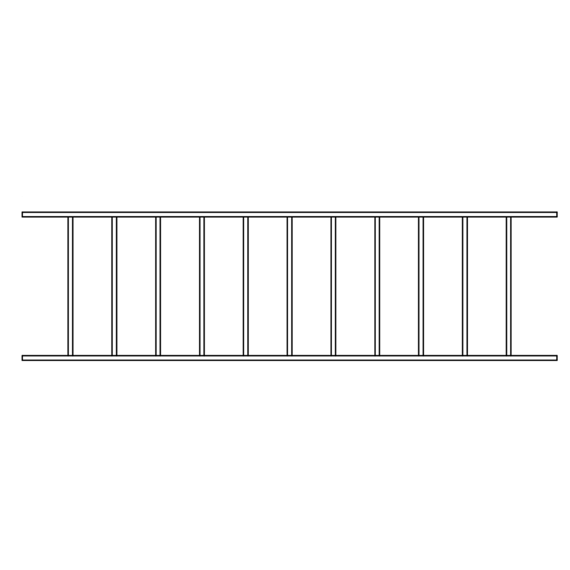 Grille de séparation verticale - Hauteur : 132 mm - pour la série FEI