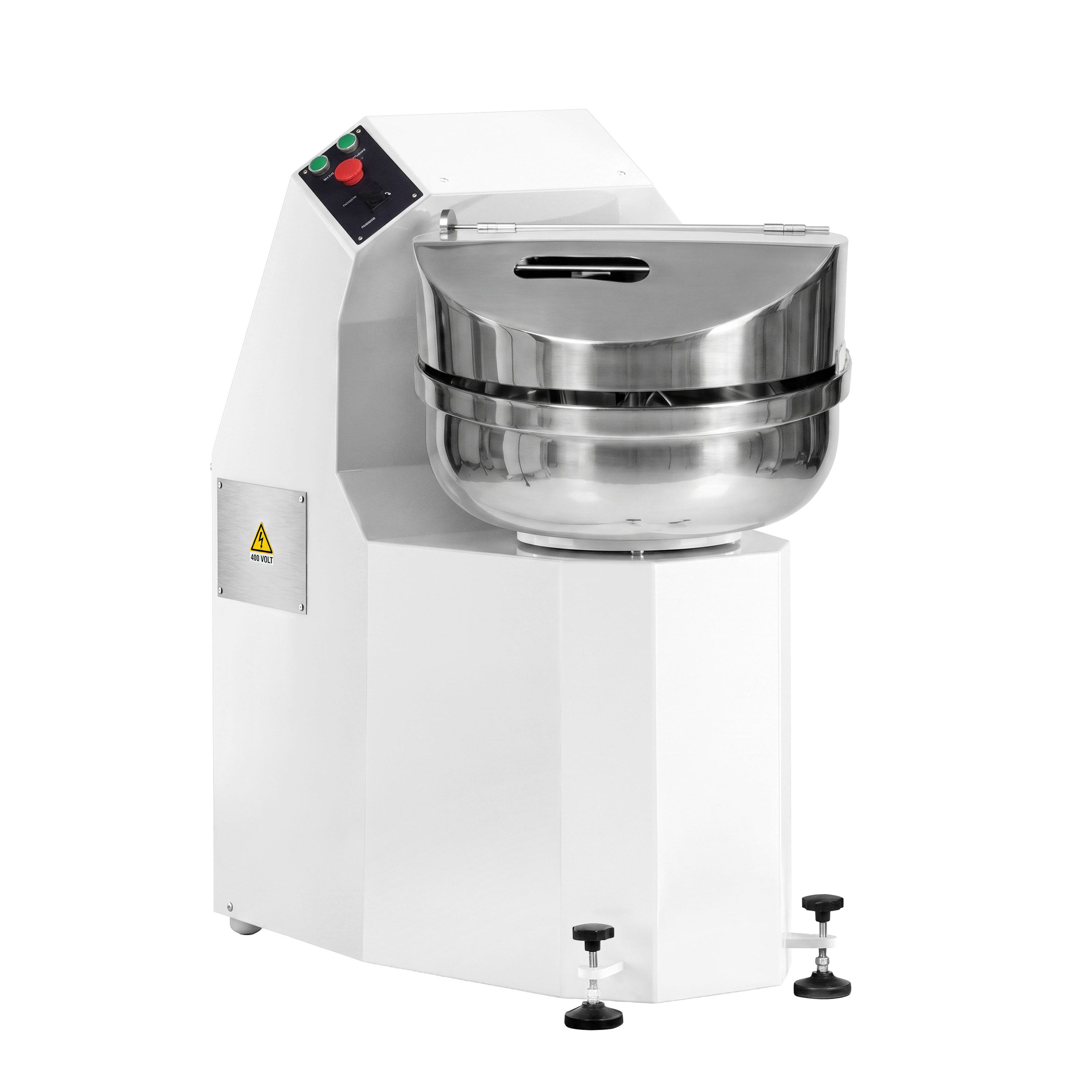 Spiraalkneder - 52l / 35kg - 2 snelheden - met vaste kom - 400V - speciaal voor brooddeeg