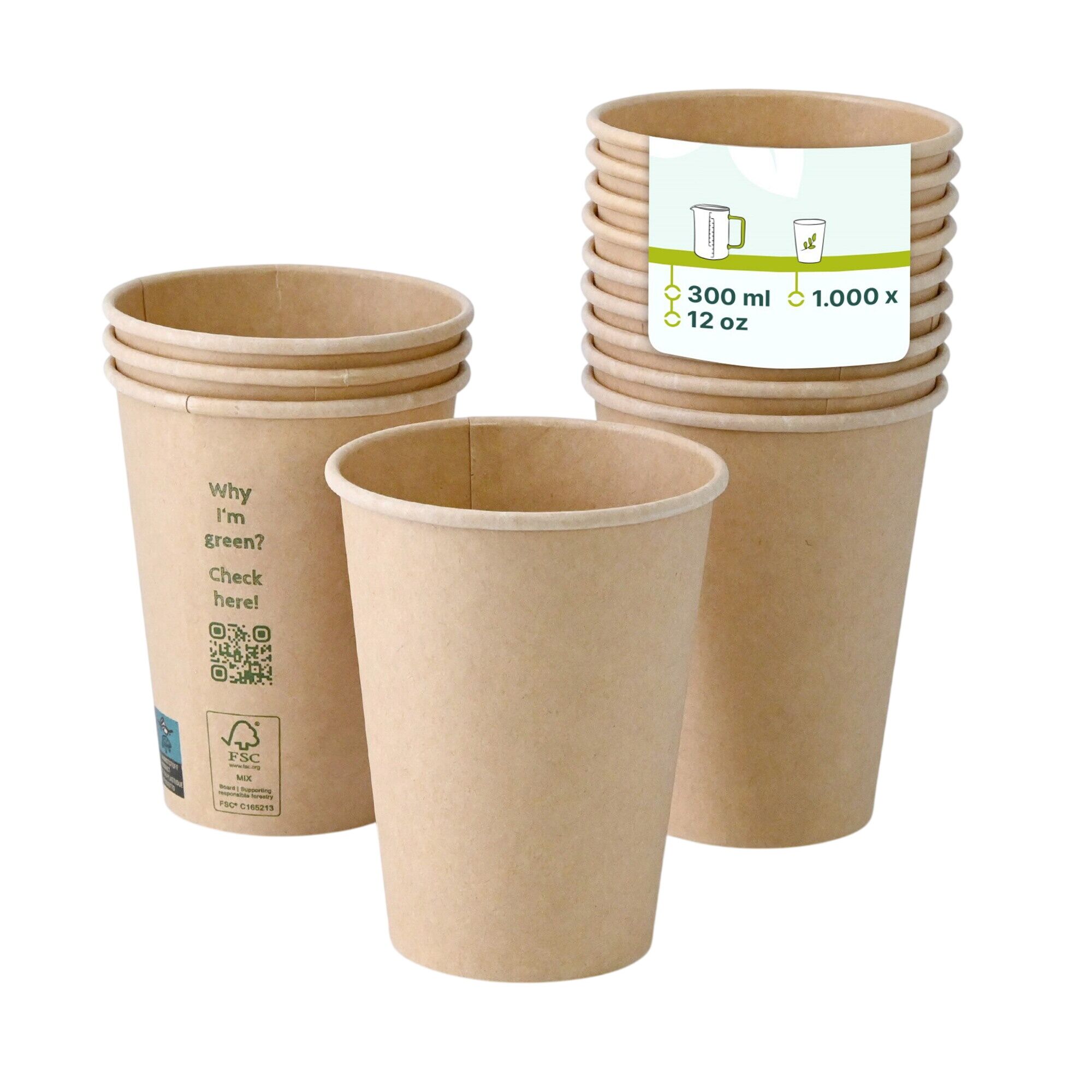 (1000 pcs) Couvercle réutilisable - Transparent - compatible avec 300ml Bol à soupe Ø90mm