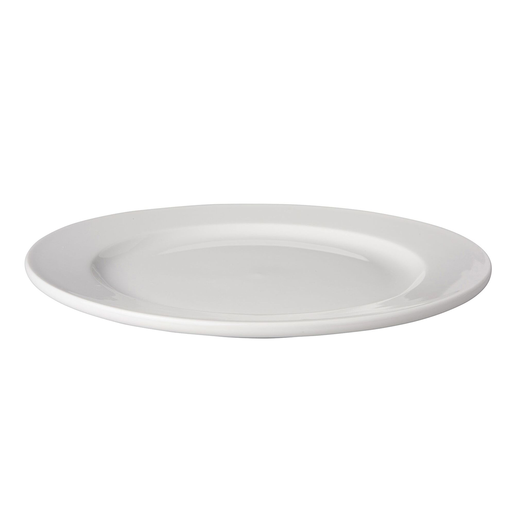 (3 Pièces) BUDGETLINE - Assiette - Plate Mammoet - Ø 245 mm - Blanc