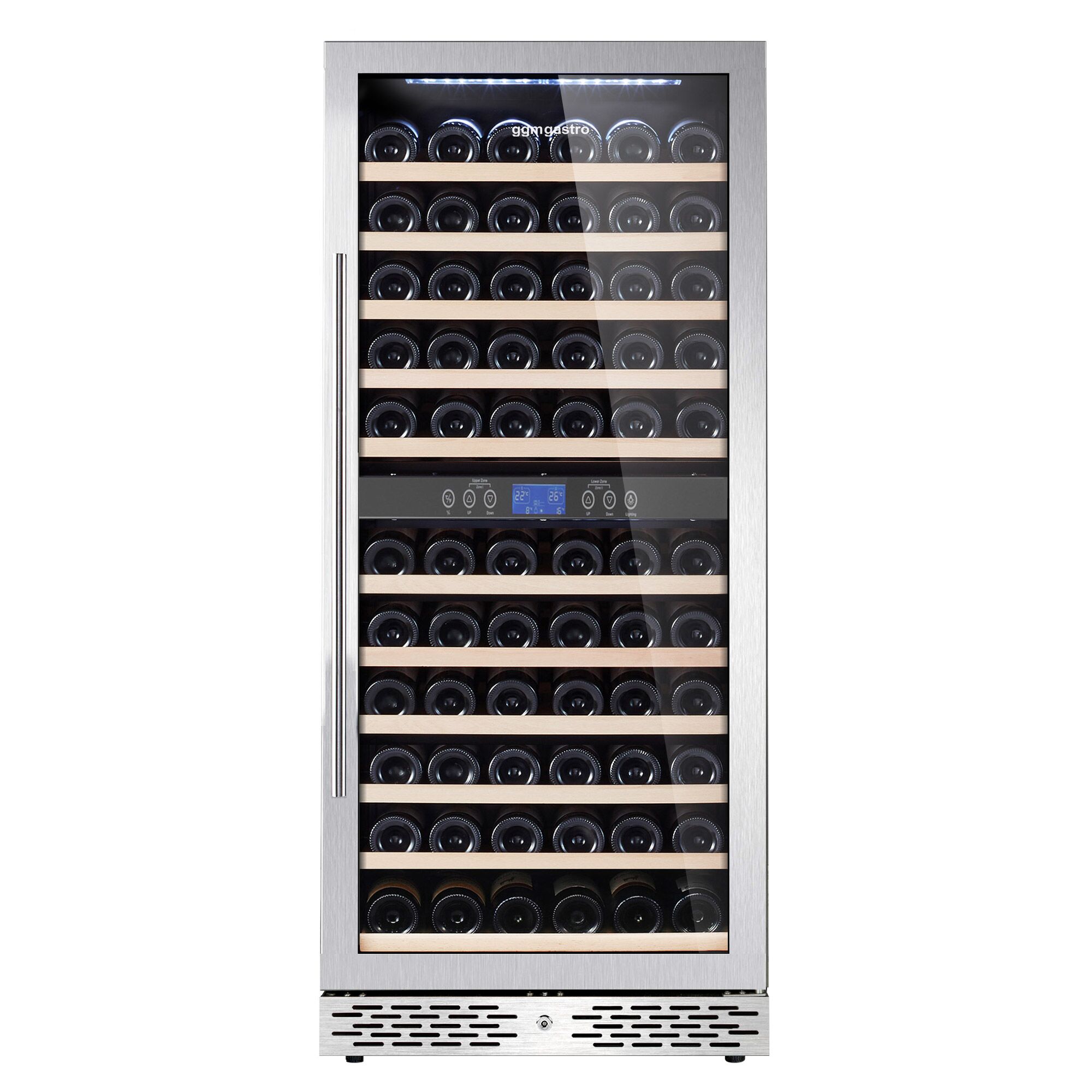 Cave à Vin - 2 Zones Climatiques - 350 Litres - max. 116 Bouteilles