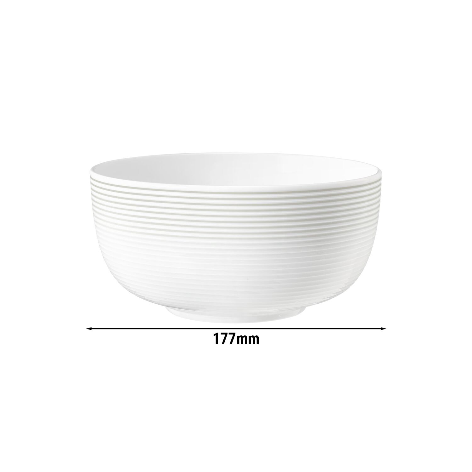 (2 pièces) SELTMANN WEIDEN | Bol - Ø 175 mm - Gris perle