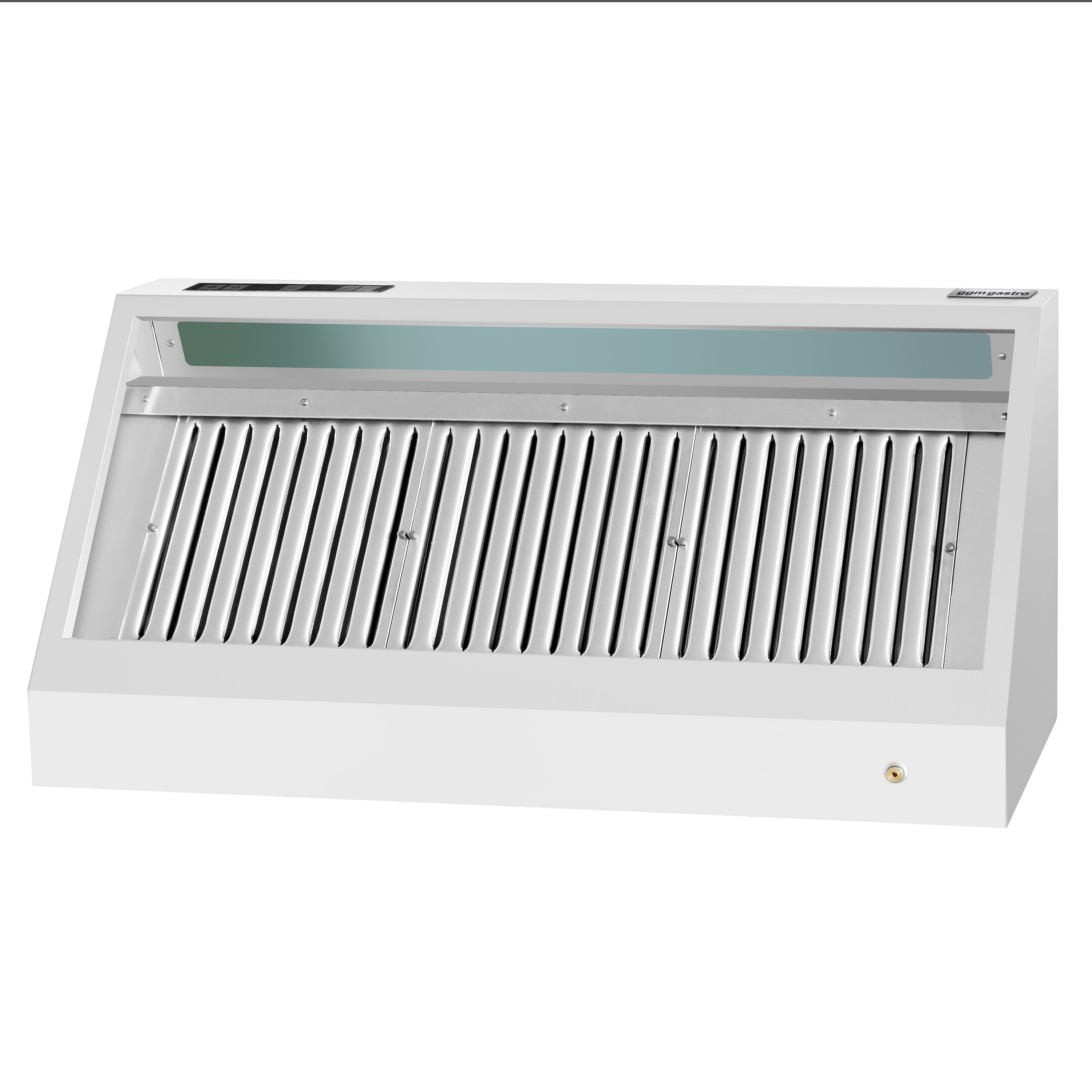 Hotte murale avec moteur – 1600 mm – régulateur, filtre et lampe